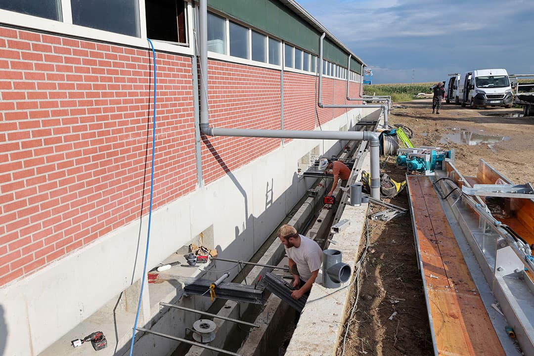 Nemen van grondmonsters voor onderzoek op aardappelmoeheid. De teler weet zo of hij een probleem heeft en kan op basis van de uitslag gepaste maatregelen nemen. - Foto: Mark Pasveer
