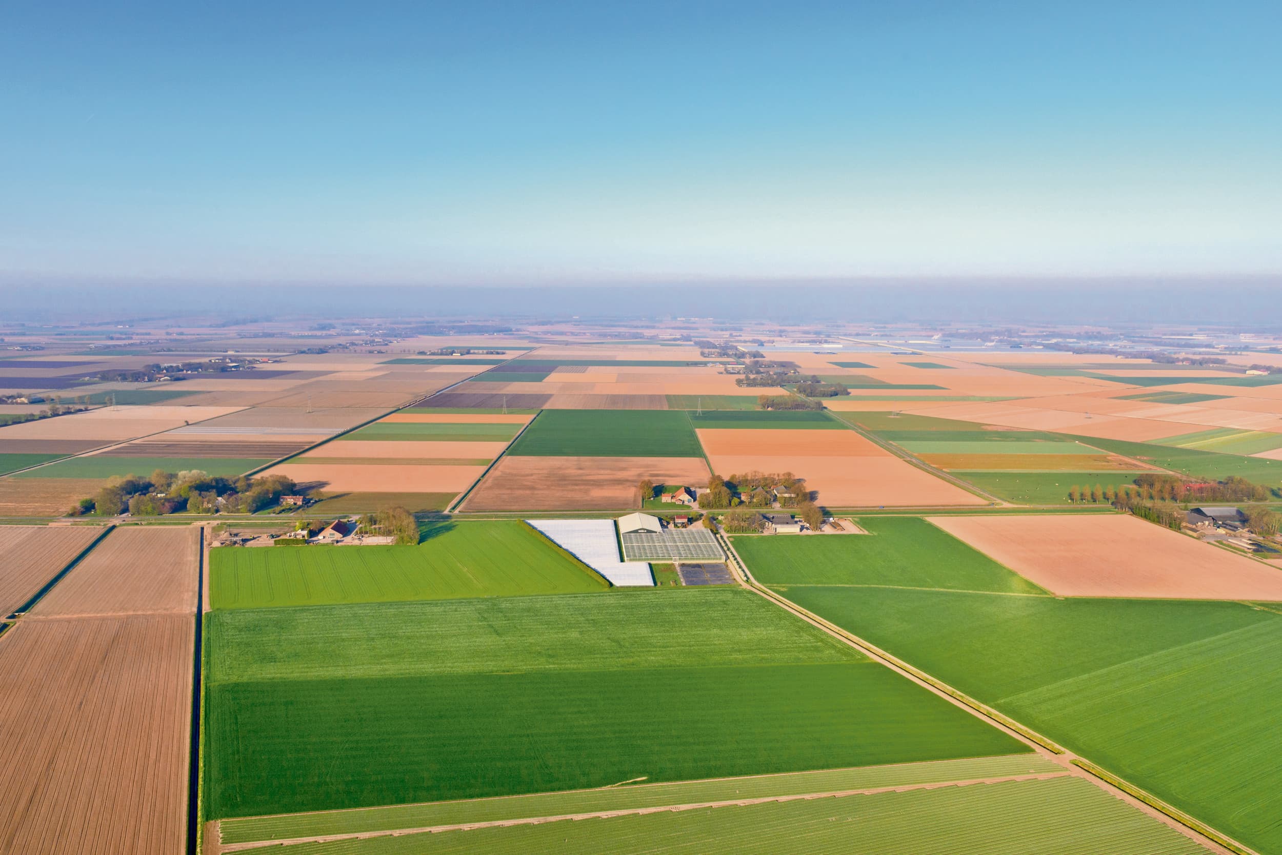 Flevoland. De verschillen tussen pachtprijzen zijn per regio groot. De hoogste pachtnorm geldt, zoals al jaren, in de IJsselmeerpolders. Foto: Canva/Sjo