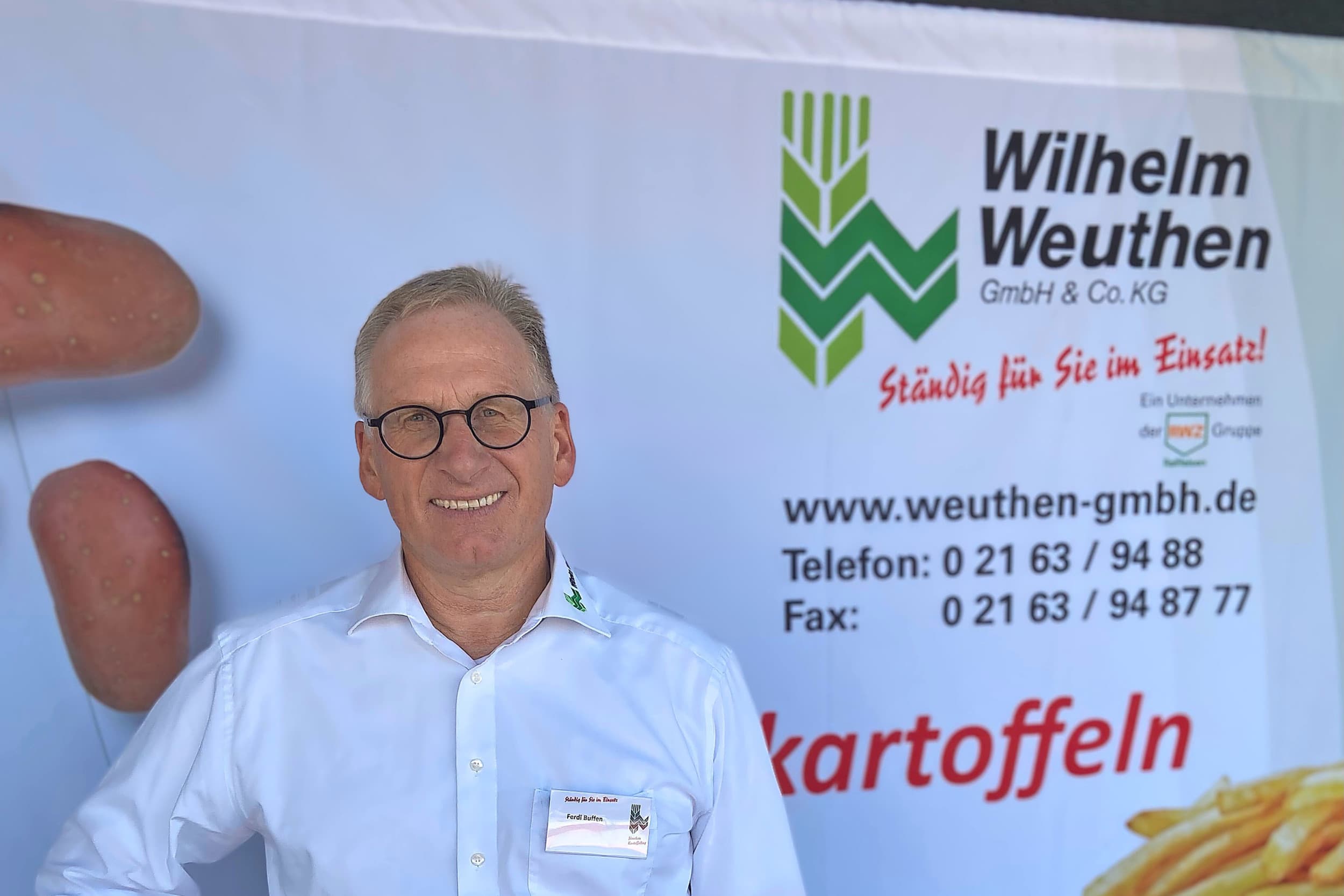 Ferdi Buffen van Weuthen over de fritesmarkt: "Het is een gevecht tussen Europa en Azië met opkomende landen als China en India." Foto: Annet Smale