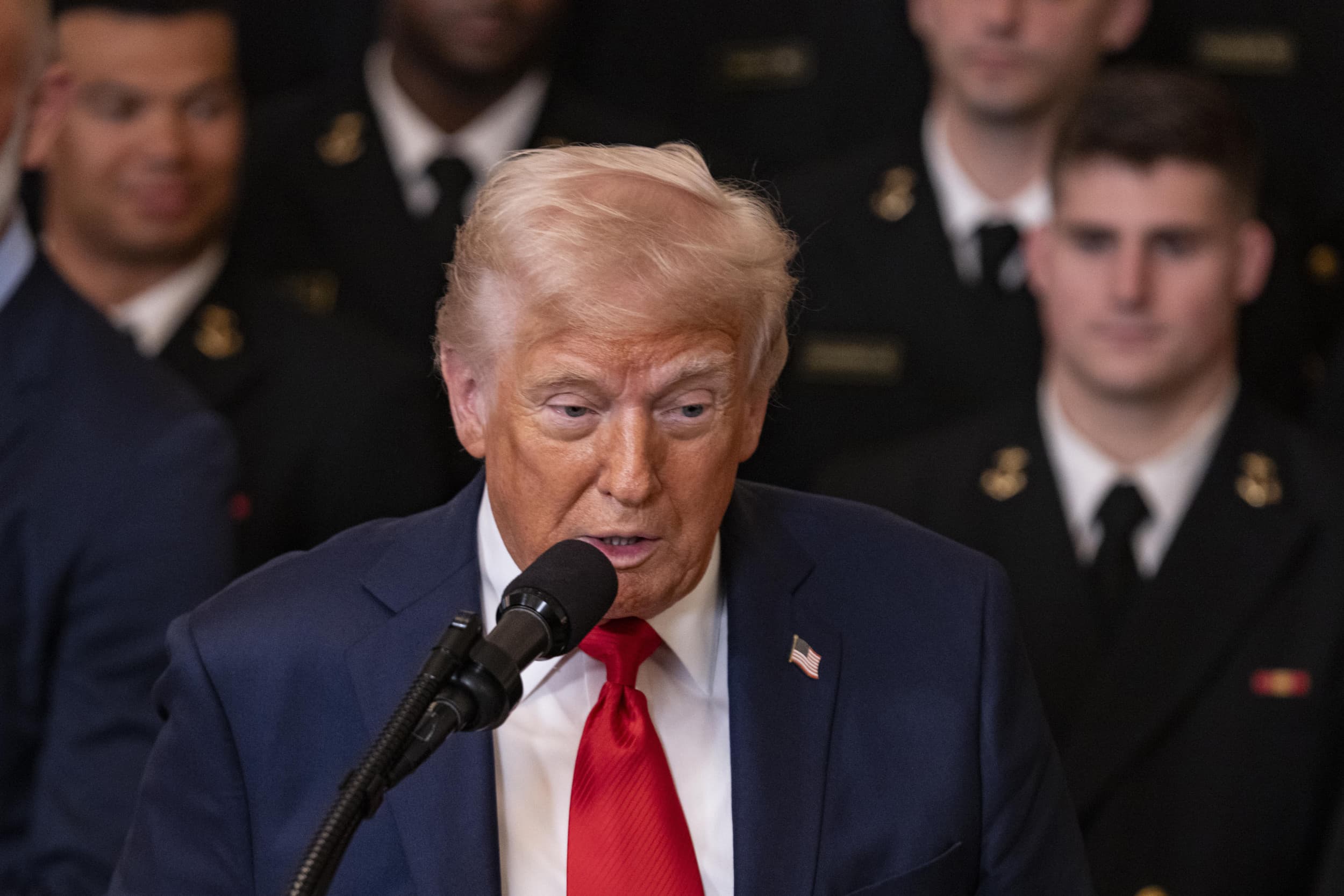 De Amerikaanse president Donald Trump. Foto: ANP