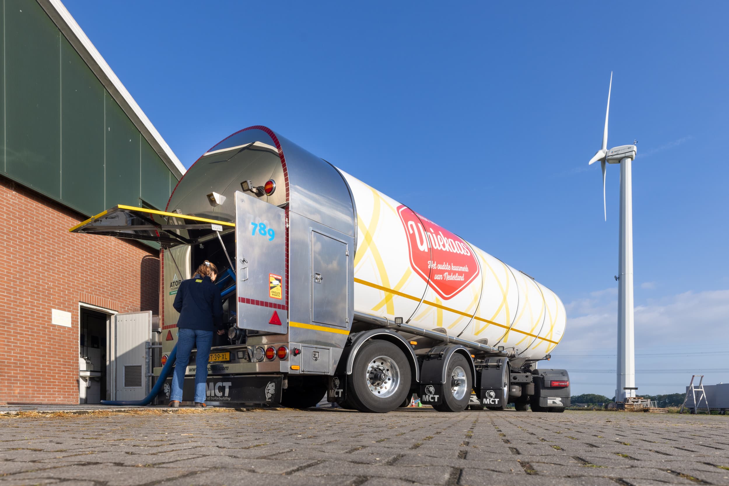 Een RMO-wagen van DOC. Sinds 2016 is DOC Kaas onderdeel van het Duitse zuivelconcern DMK. Foto: Koos Groenewold