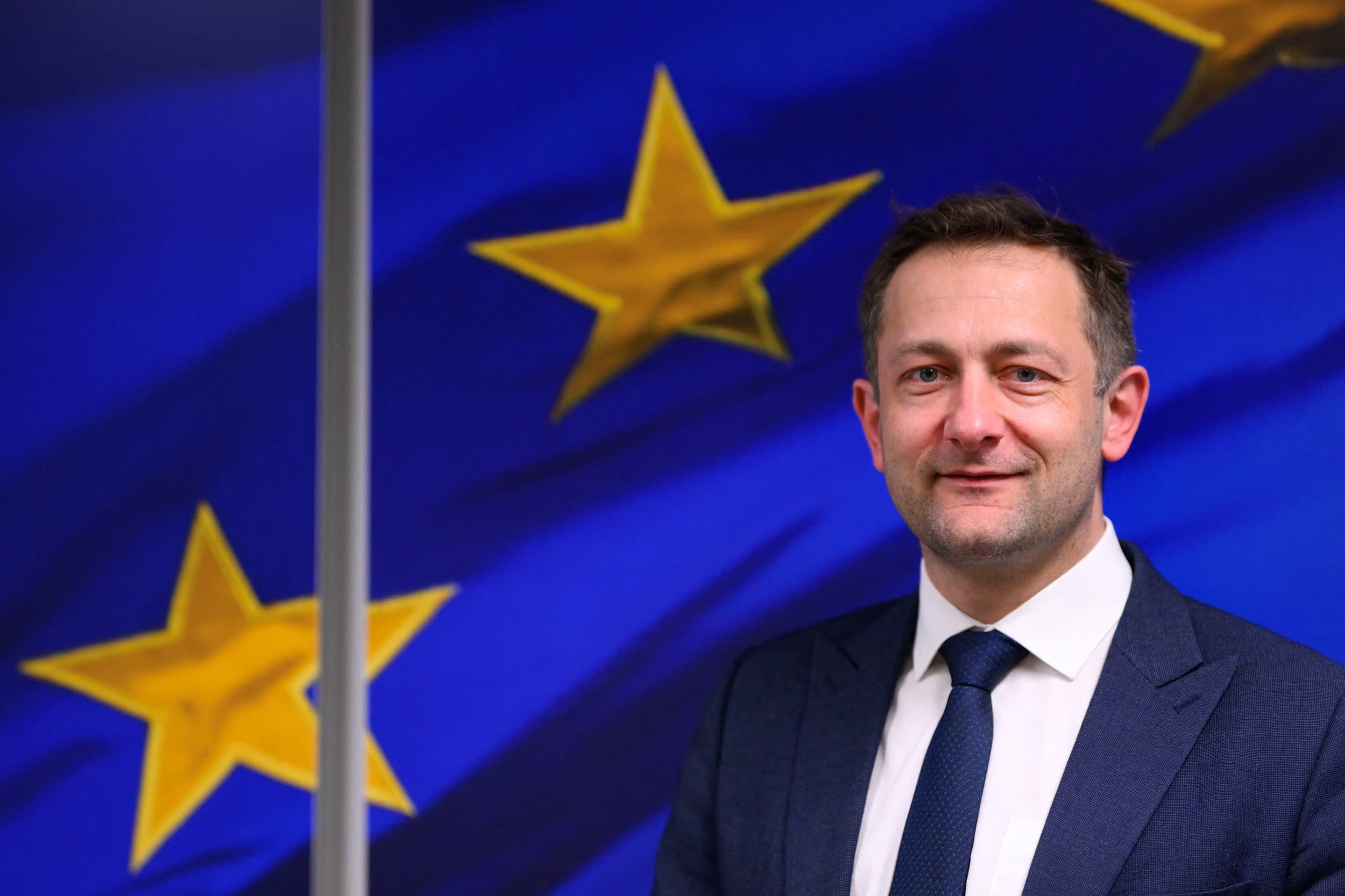 Landbouwcommissaris Christophe Hansen. Foto: ANP/AFP