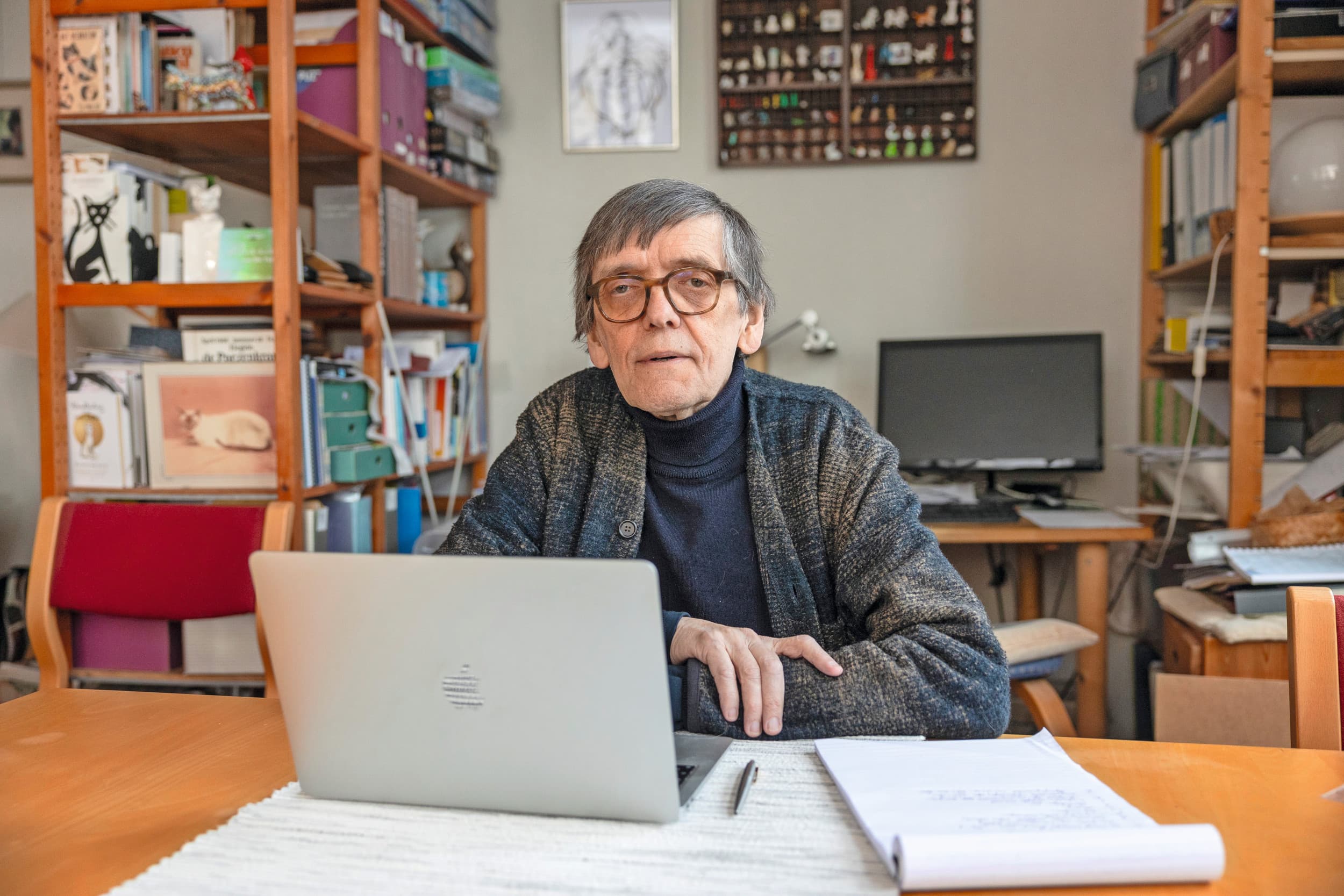 Bert van de Berg nam afgelopen najaar na bijna 25 jaar afscheid als programmamanager veehouderij bij de Dierenbescherming. Hij blijft nog actief als adviseur en als lid van de Raad van Dieraangelegenheden. Foto’s: Herbert Wiggerman