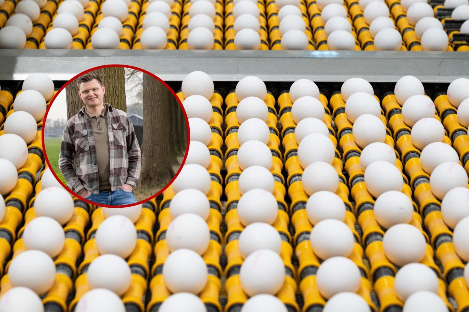 Jarrin Snetselaar. Foto inzet: Koos Groenewold. Afbeelding achtergrond ter illustratie: Cor Salverius