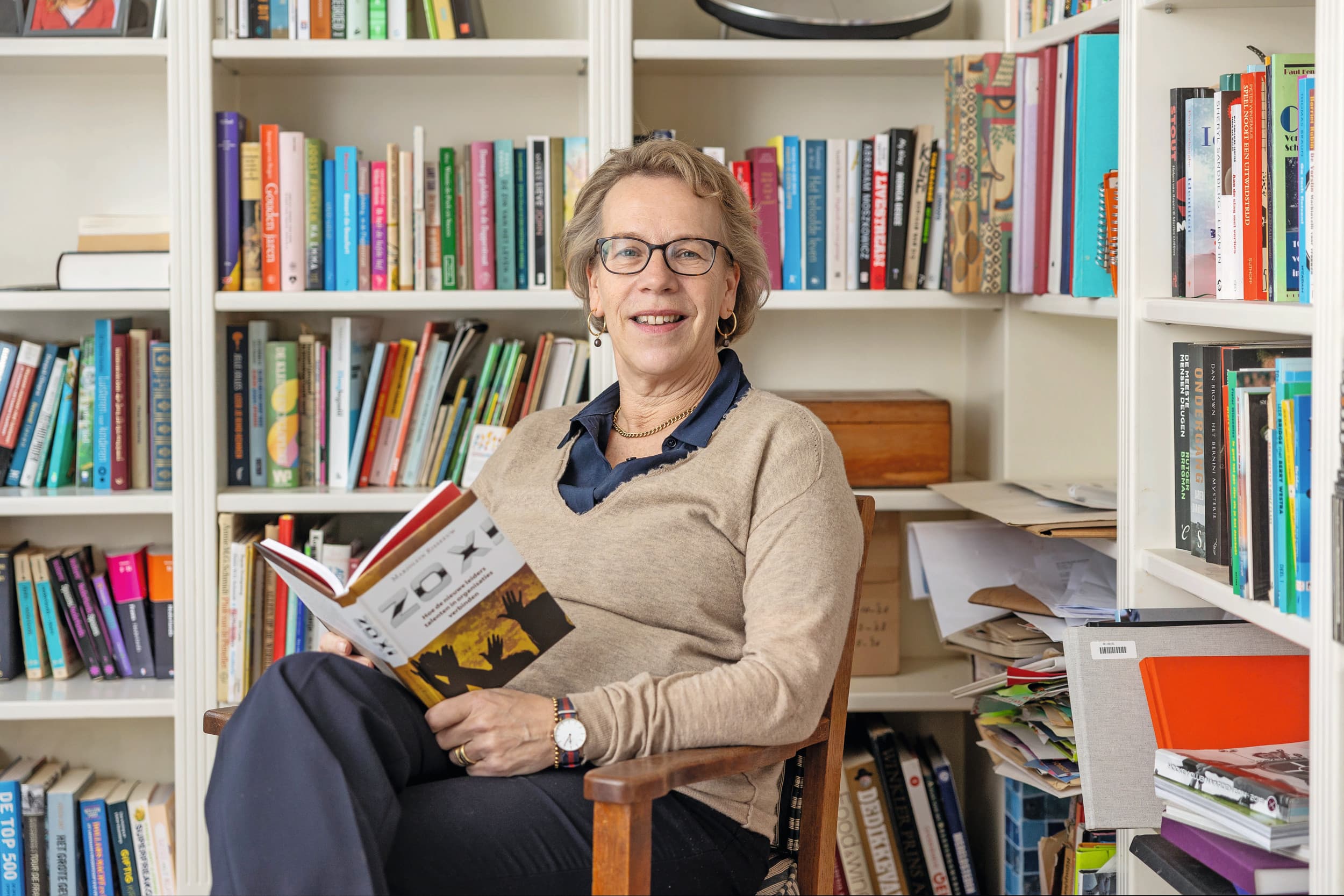 Generatiestrateeg Marjolein Risseeuw: 'Je zal beslissingen moeten nemen op basis van gelijkwaardigheid, anders gaat het mis'. Foto: Herbert Wiggerman