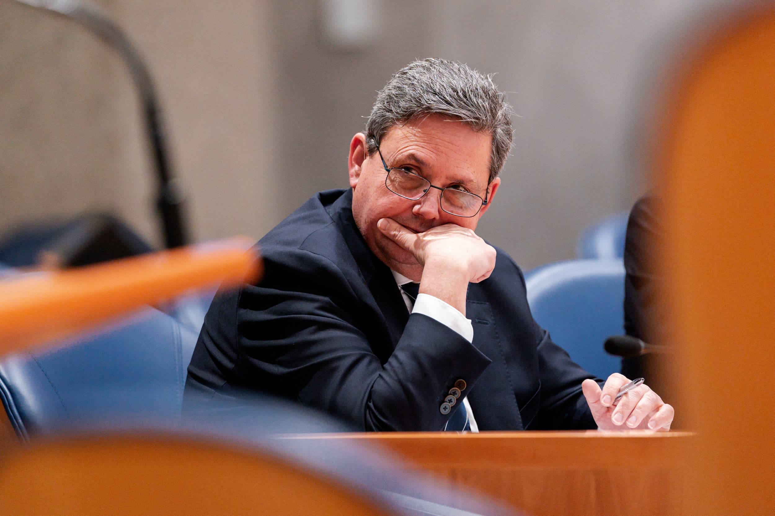 Staatssecretaris Chris Jansen van Infrastructuur en Waterstaat staat achter het oorspronkelijke wetsvoorstel . Foto: John Beckmann/ANP