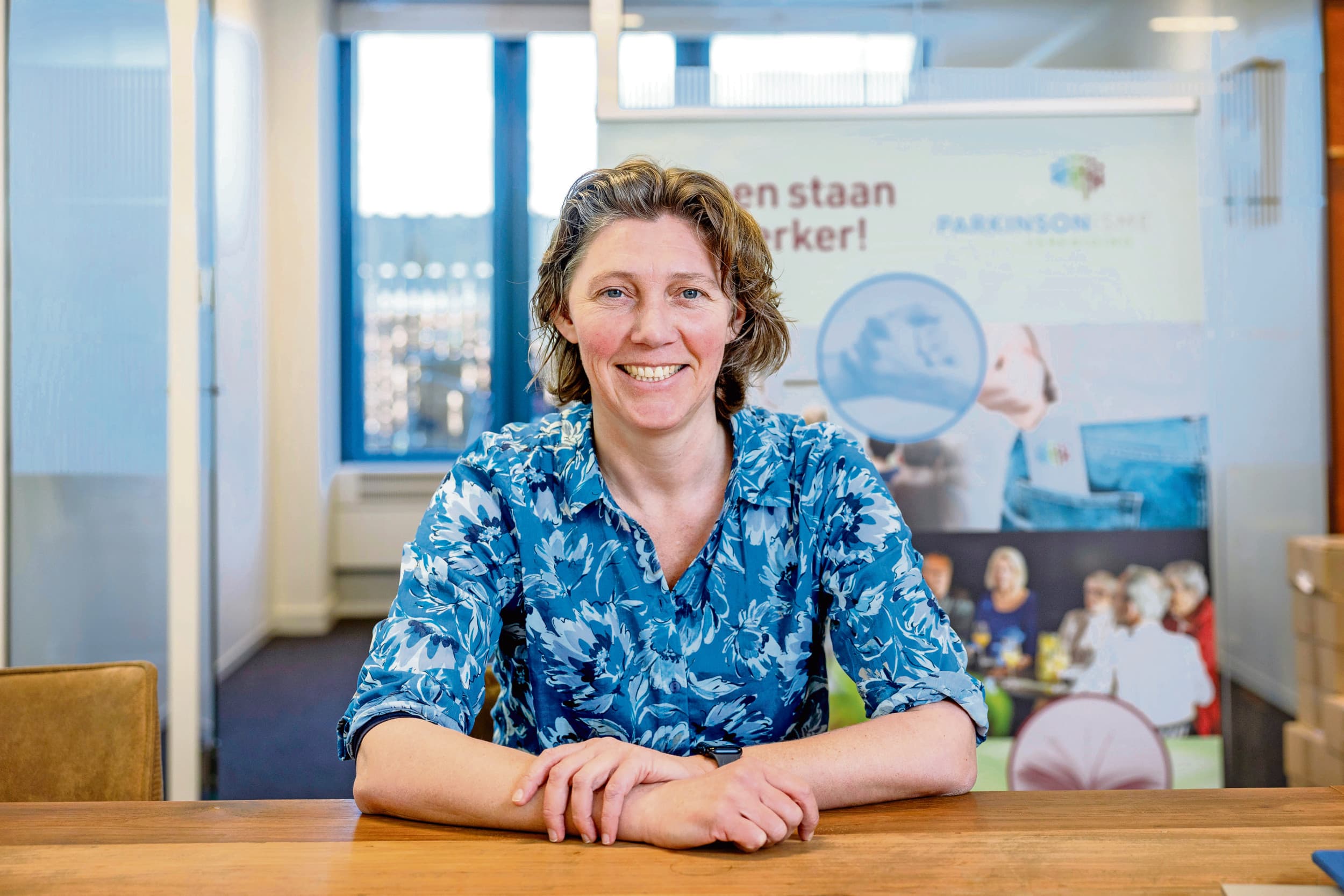 Nickie van der Wulp: “Veel mensen met parkinson zijn decennia geleden in aanraking geweest met pesticiden.” Foto: Herbert Wiggerman