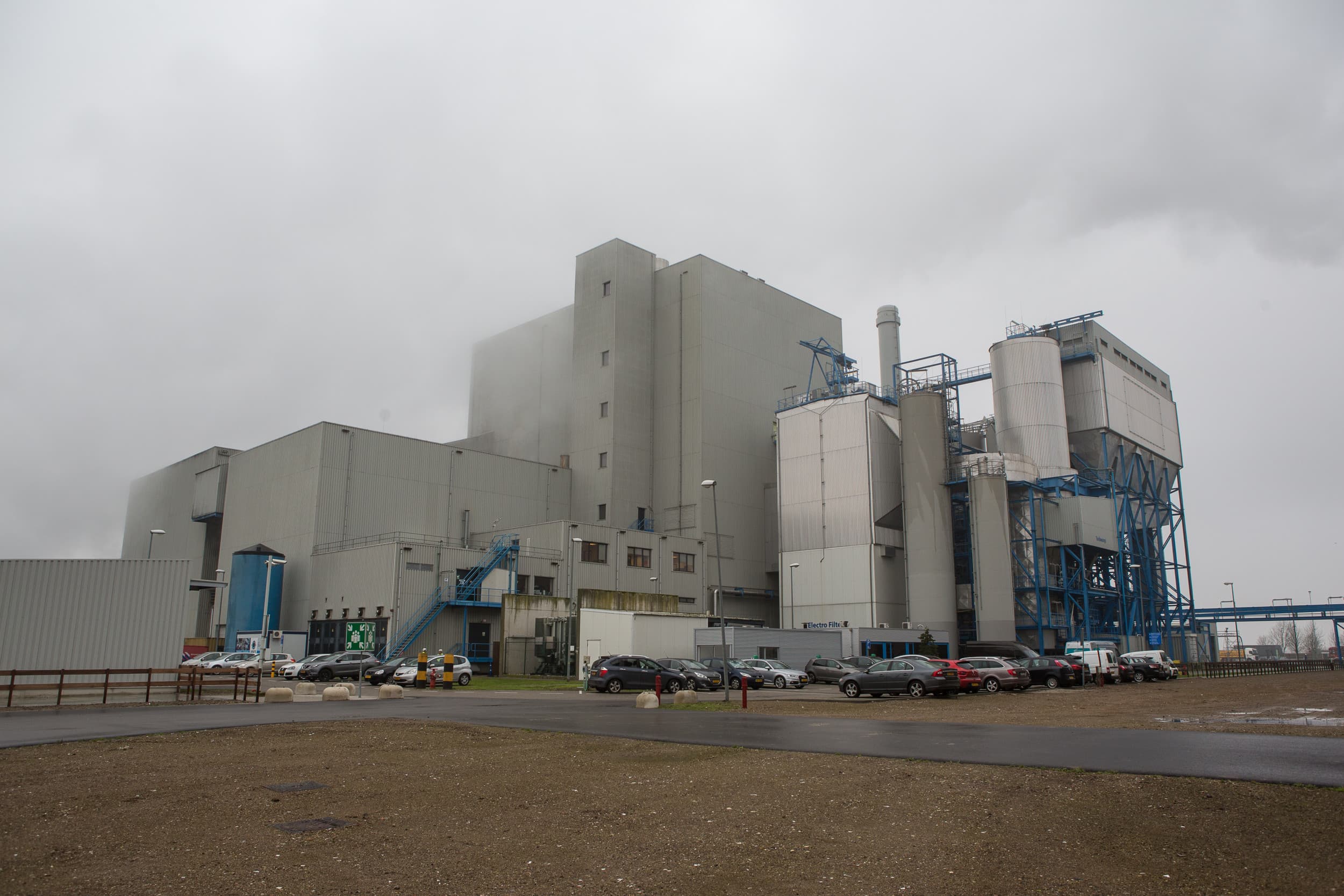 De vergister komt op de huidige locatie in Moerdijk. Foto: Peter Roek