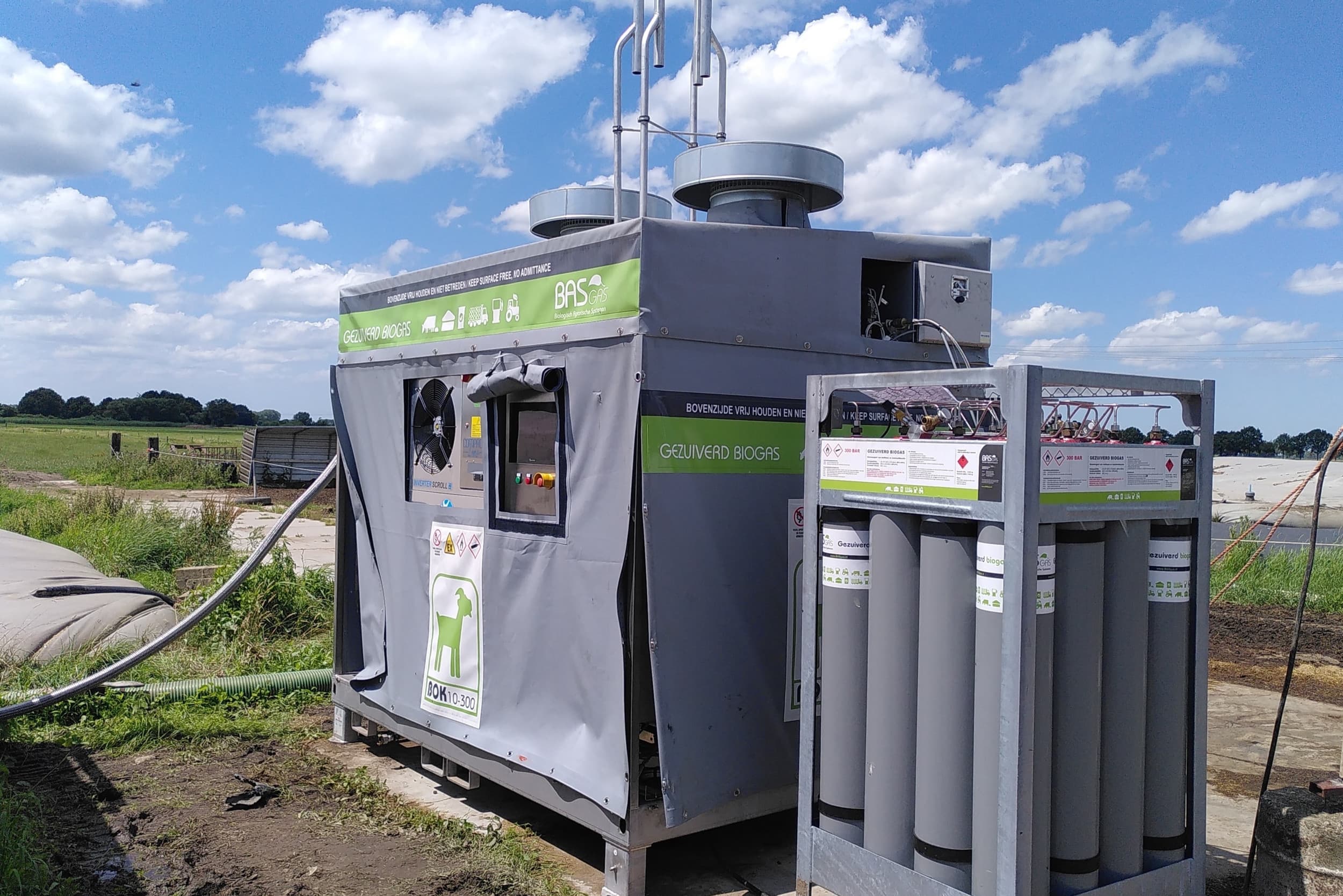 BASgas-installatie. Foto: Eneco