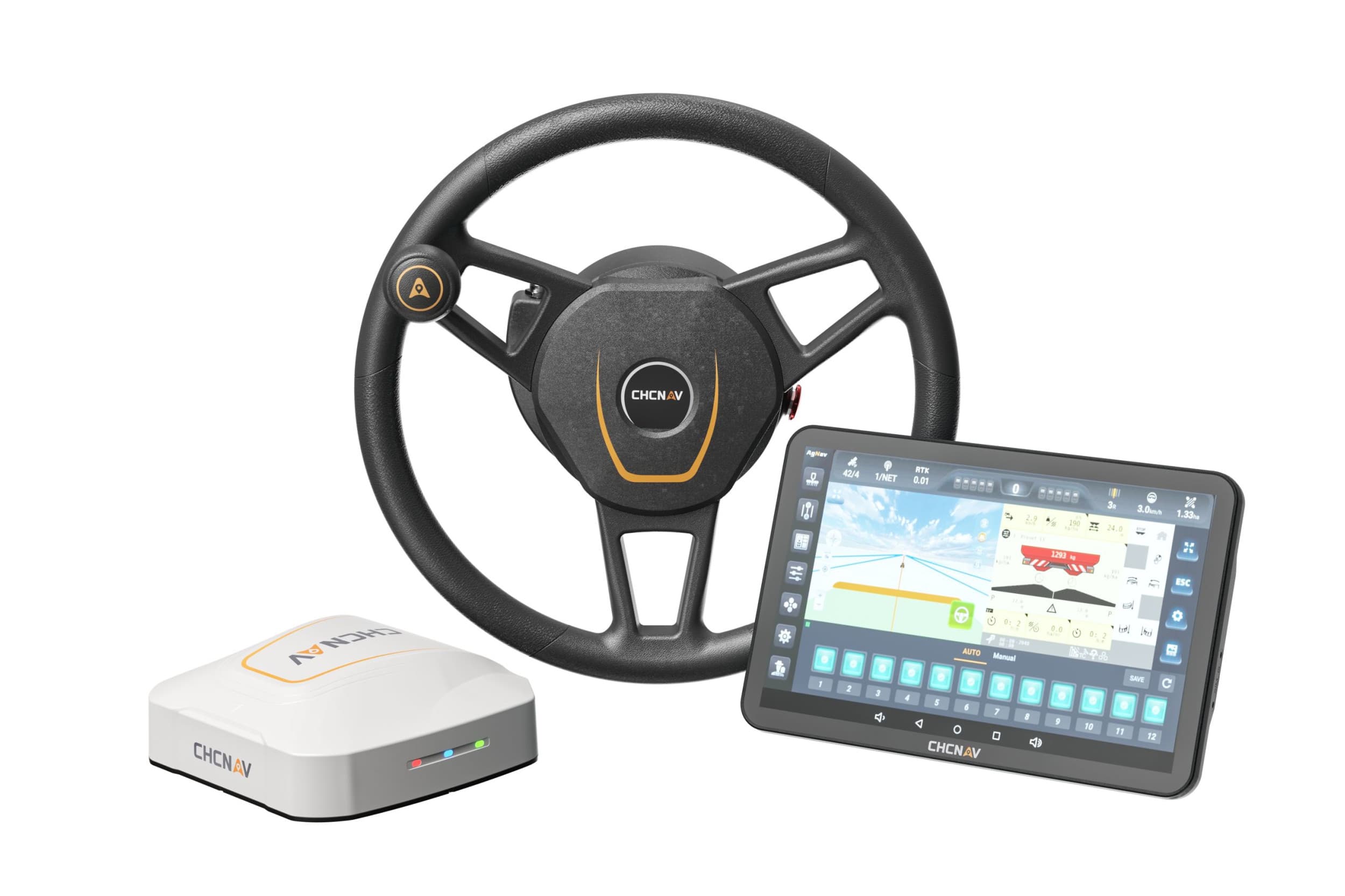 De nieuwe CHCnav-gps is leverbaar vanaf de zomer van 2025. Dit NX612-systeem van de Chinese fabrikant CHCnav kost €6.900 exclusief opbouw. – Foto: CHCnav