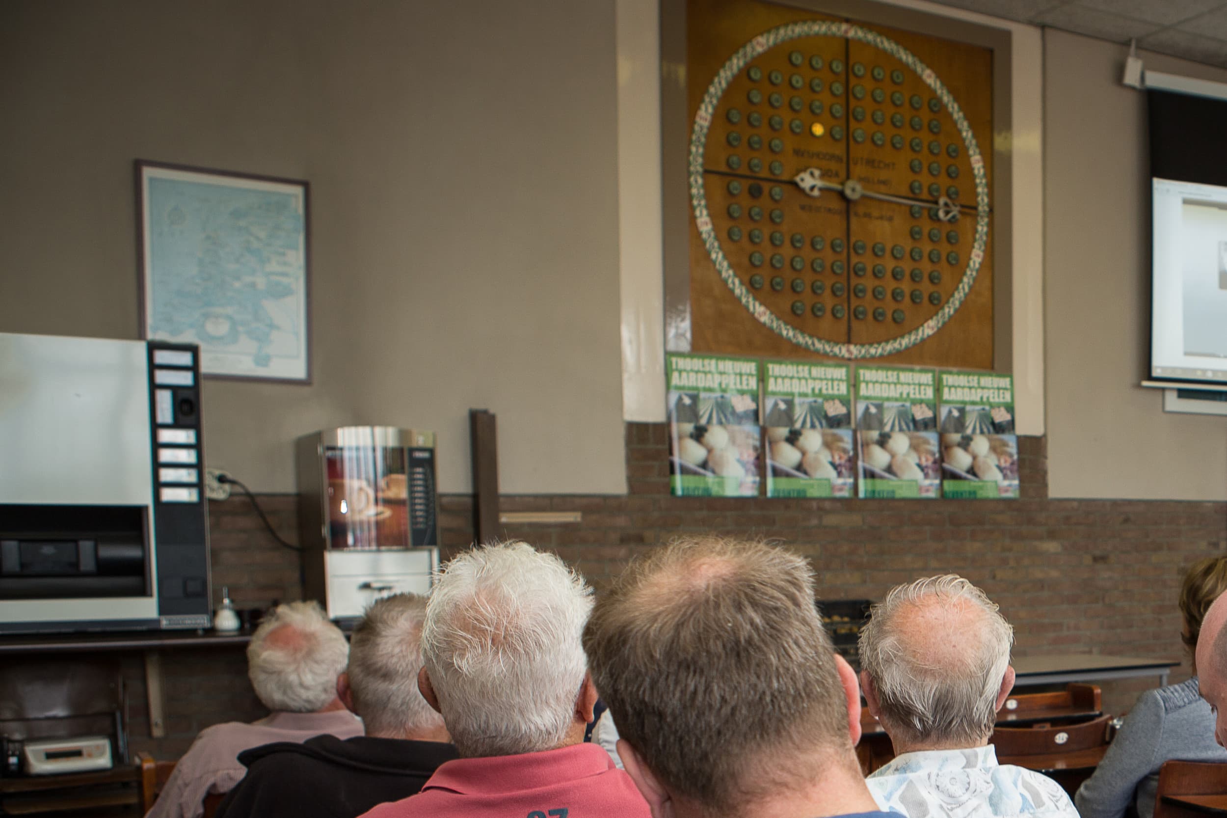 Archiefbeeld Veiling Sint-Annaland op Tholen. Foto: Peter Roek