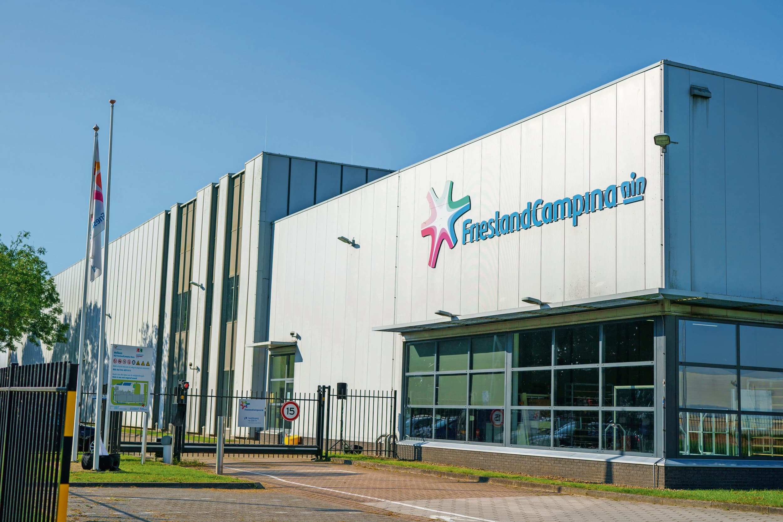 Kaasfabriek van FrieslandCampina in Born. Foto: Friesland Campina