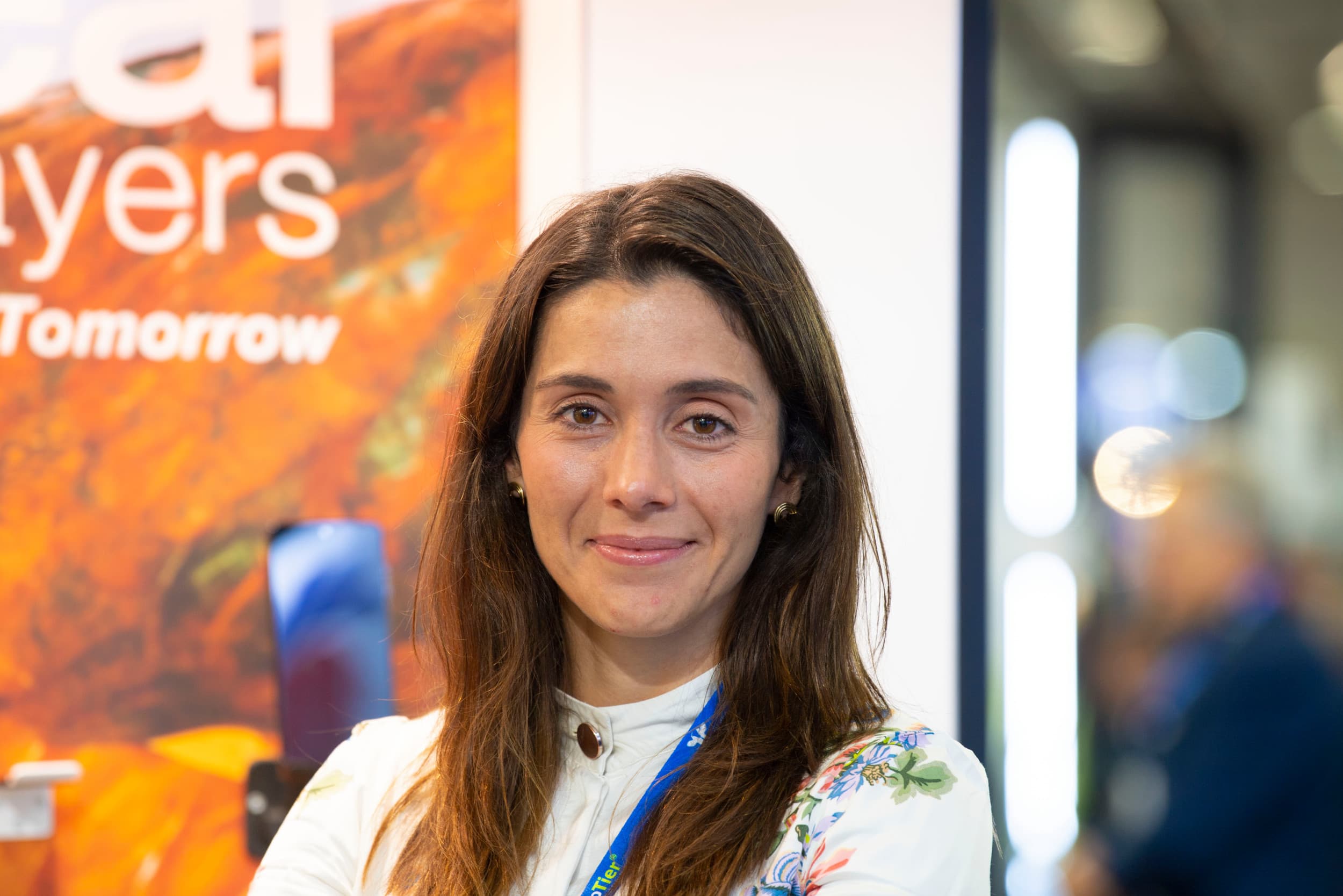 Ines Carvalhido (35) is sectorleider pluimveehouderij bij Cargill Animal Nutrition. Foto: Mark Pasveer