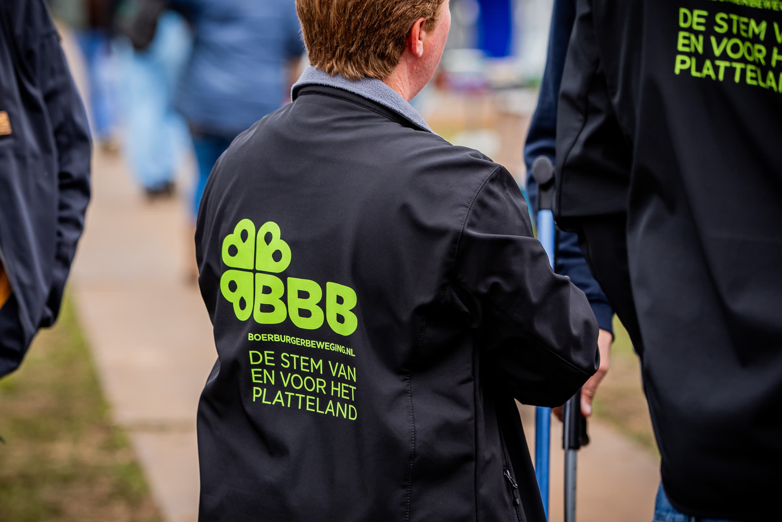Voorjaar 2024. BoerBurgerBeweging was aanwezig op de landbouwbeurs in Vlagtwedde (Gr.). Foto: ANP