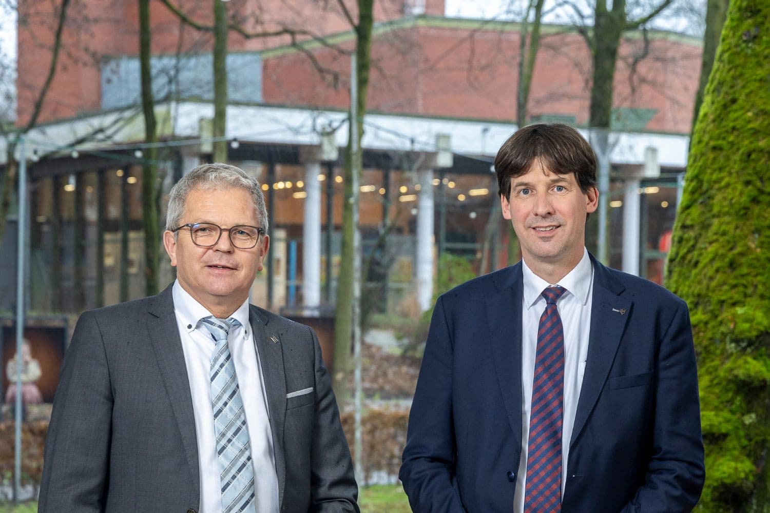 CEO Gerrit-Jan Wesselink (rechts) en Erzeugergemeinschaft-voorzitter Lambert Vette. Foto’s: Koos Groenewold