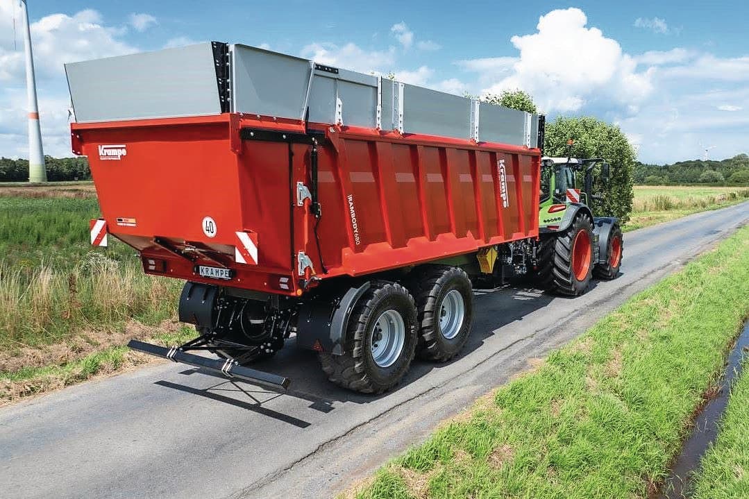De compacte afschuifwagen Rambody 680 heeft een inhoud van 32 kuub en is volgens Krampe goedkoper in onderhoud en aanschaf. – Foto: Krampe