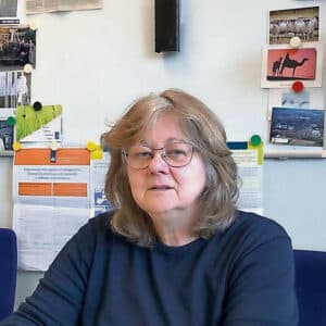 Joke van der Giessen onderzoeker bij het Rijksinstituut voor Volksgezondheid en Milieu. Foto: Joke van der Giessen