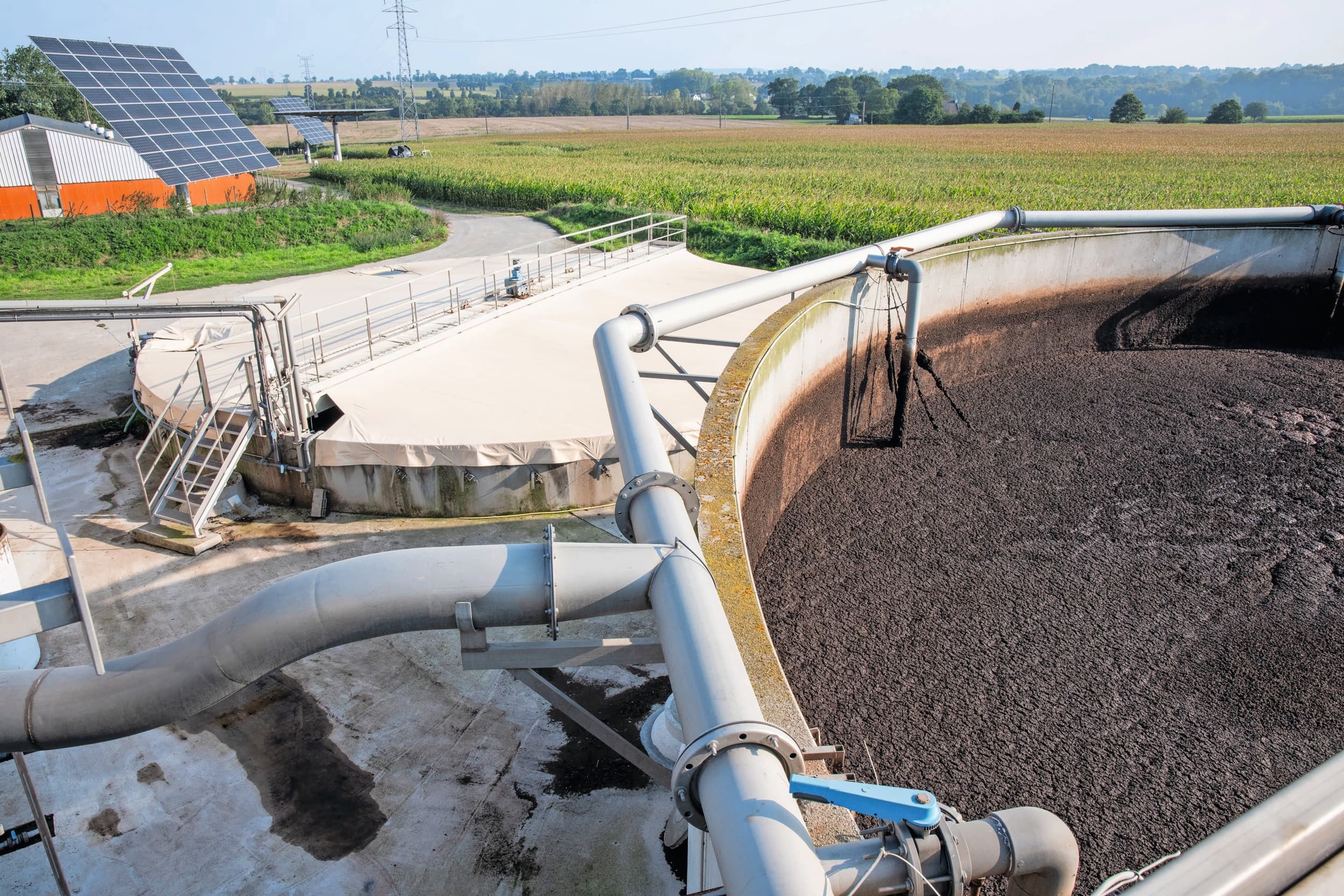 60% besparing op gas met mestvergister