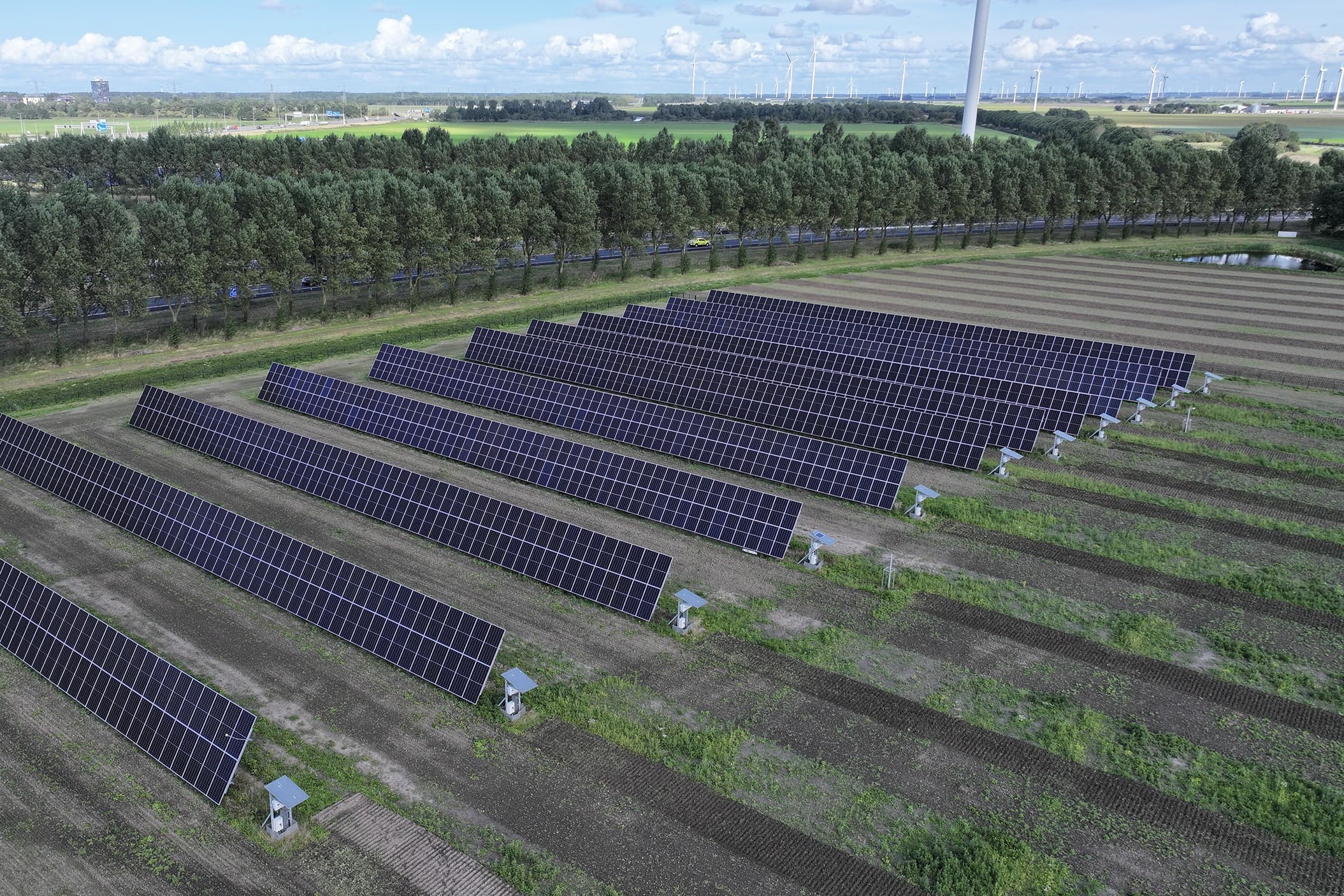 zonnepark samen akkerbouwgewassen