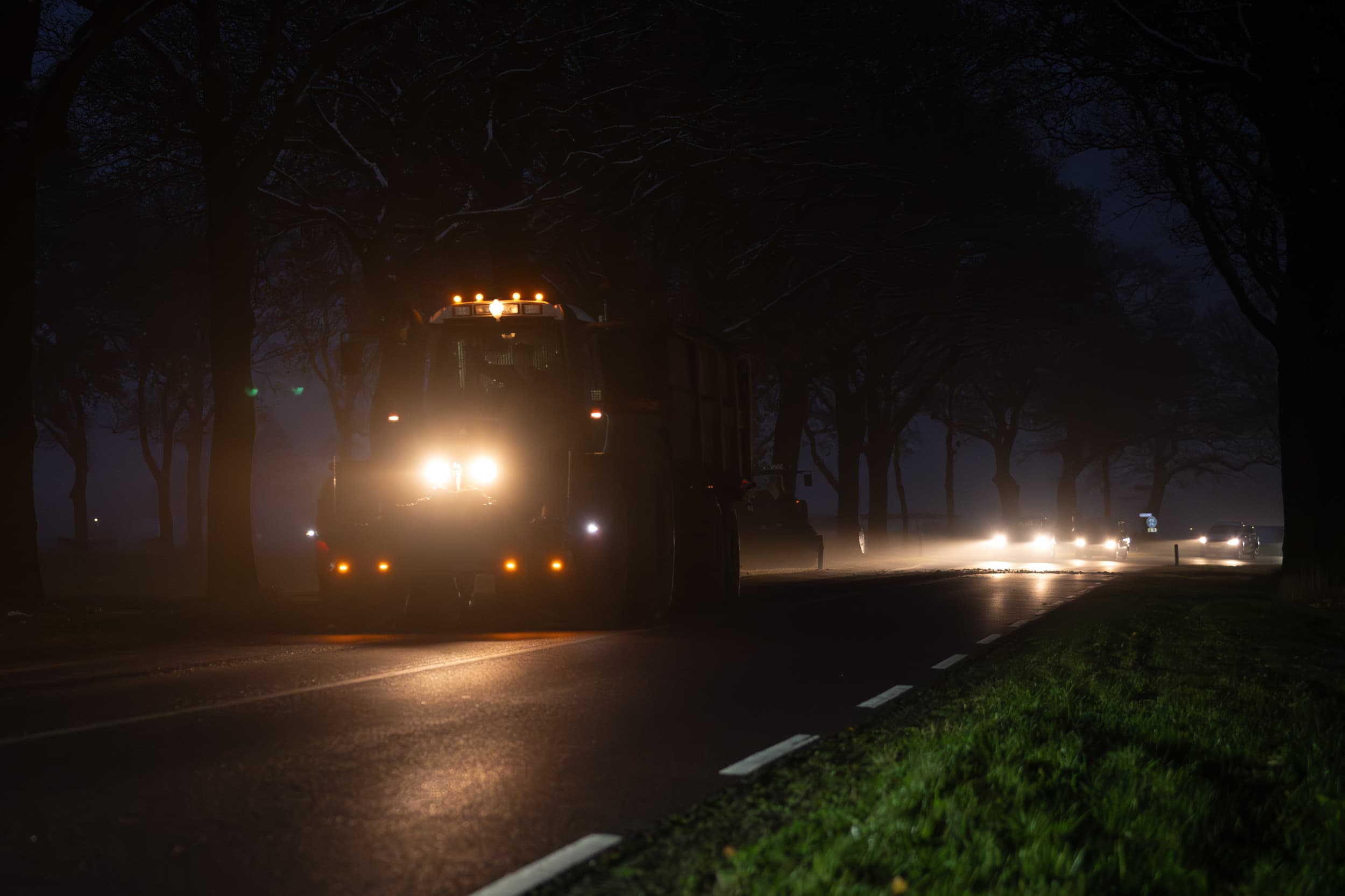Uit onderzoek van Cumela blijkt dat medewerkers van loonbedrijven steeds vaker te maken krijgen met agressief gedrag op de weg, waarbij meer dan 80% van de chauffeurs aangeeft dat dit probleem de afgelopen vijf jaar is toegenomen. – Foto: Michel Velderman