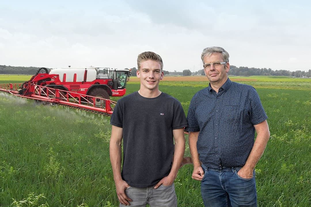Jan Pieter (l.) en Pieter Evenhuis. - Foto's: Koos Groenewold, bewerking Misset