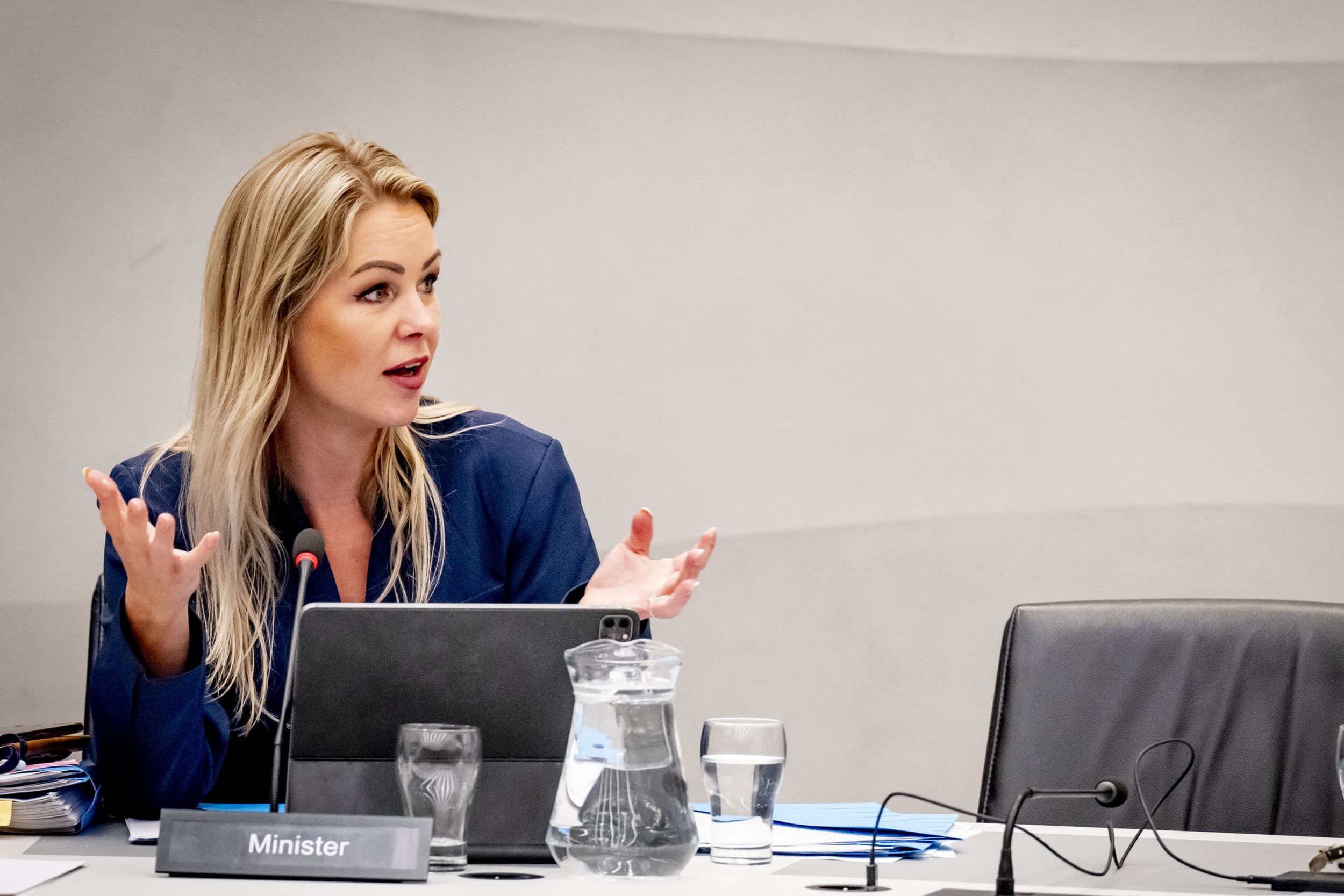 Het Kamerdebat over stikstof, NPLG en natuur van afgelopen woensdag was het eerste optreden van minister Femke Wiersma na het zomerreces. Foto: ANP