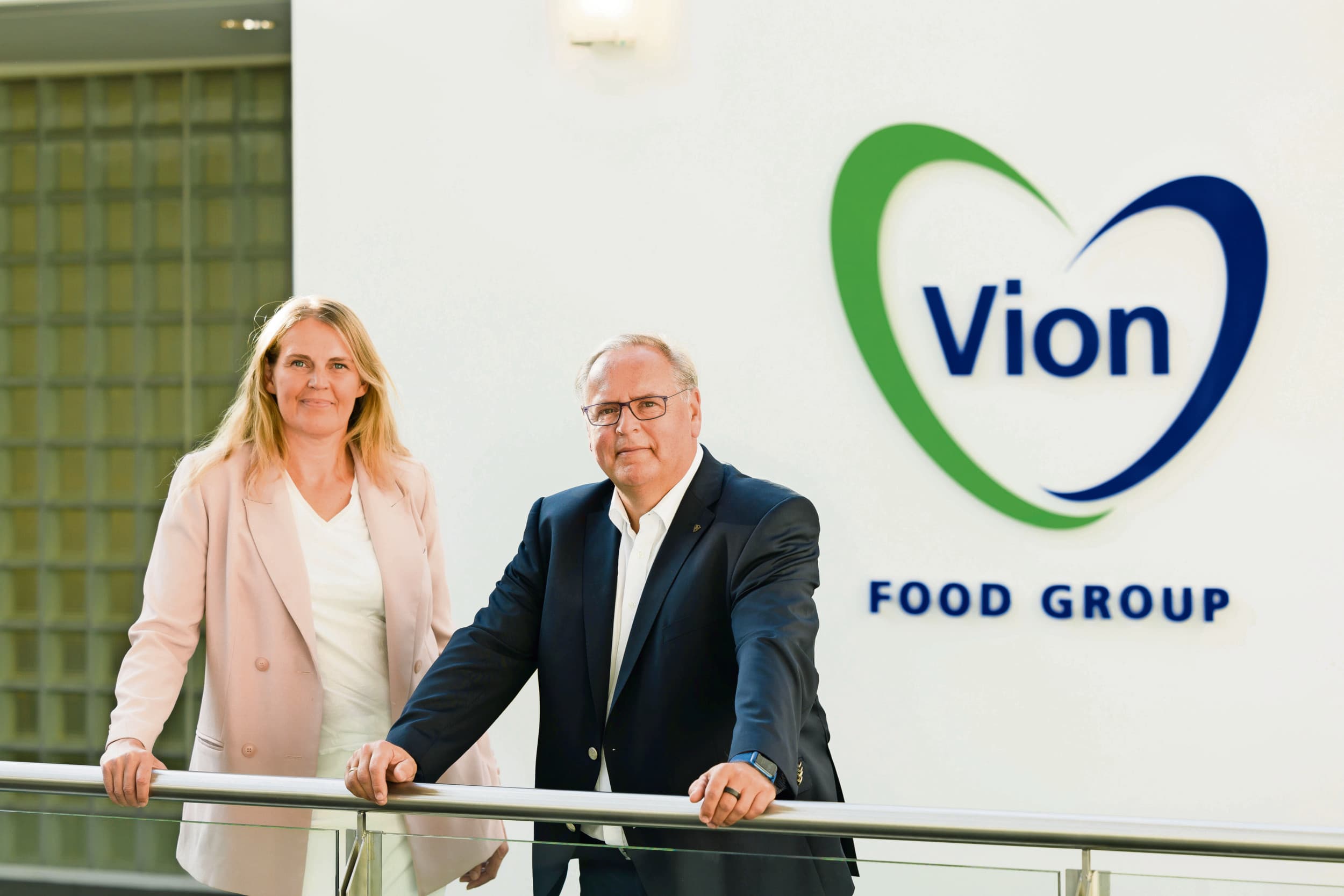 Tjarda Klimp en Ronald Lotgerink. Foto: Paul Tolenaar/Vion
