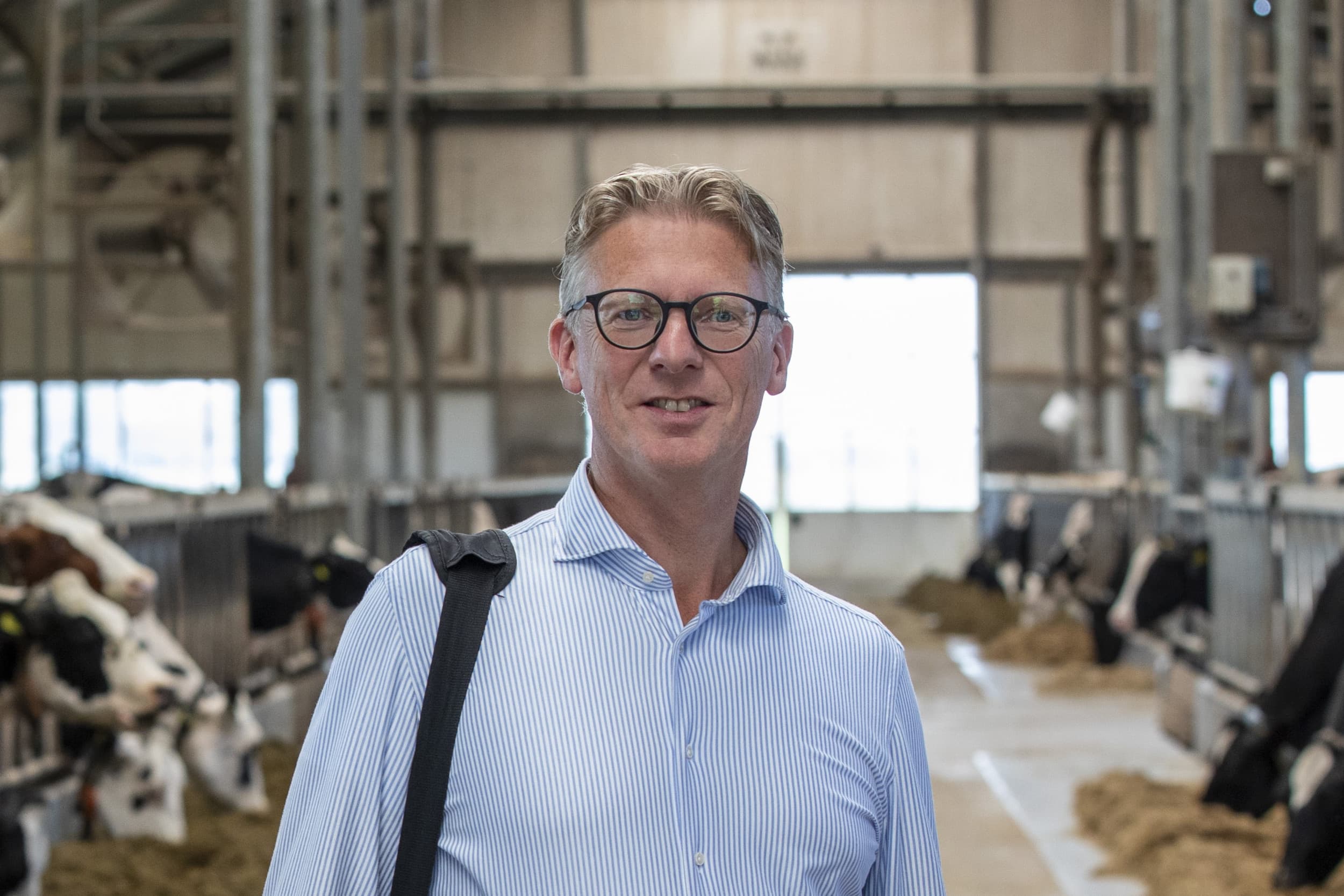 Rick Hoksbergen legt uit hoe marginale krimp veehouders kan helpen hun bedrijf efficiënter te maken. Foto: Anne van der Woude