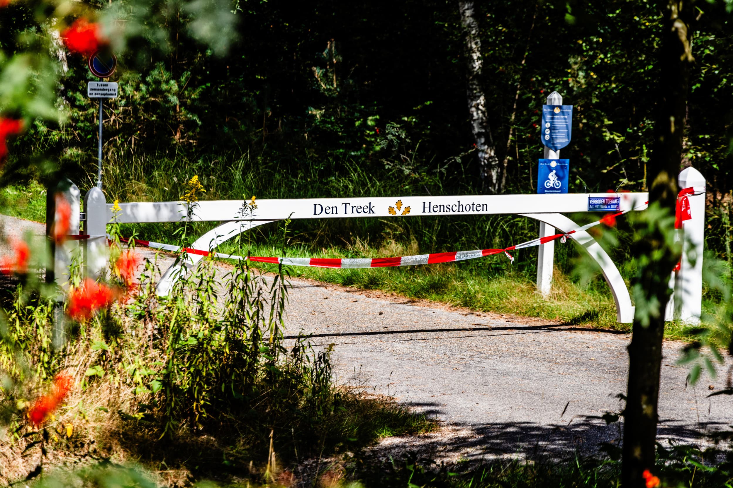 Landgoed Den Treek in Leusden op de Utrechte Heuvelrug is sinds 1 september weer open, maar de agrarische gezinnen die er wonen, maken zich grote zorgen om de veiligheid van mens en dier. Foto: ANP / Hollandse Hoogte / Jeffrey Groeneweg
