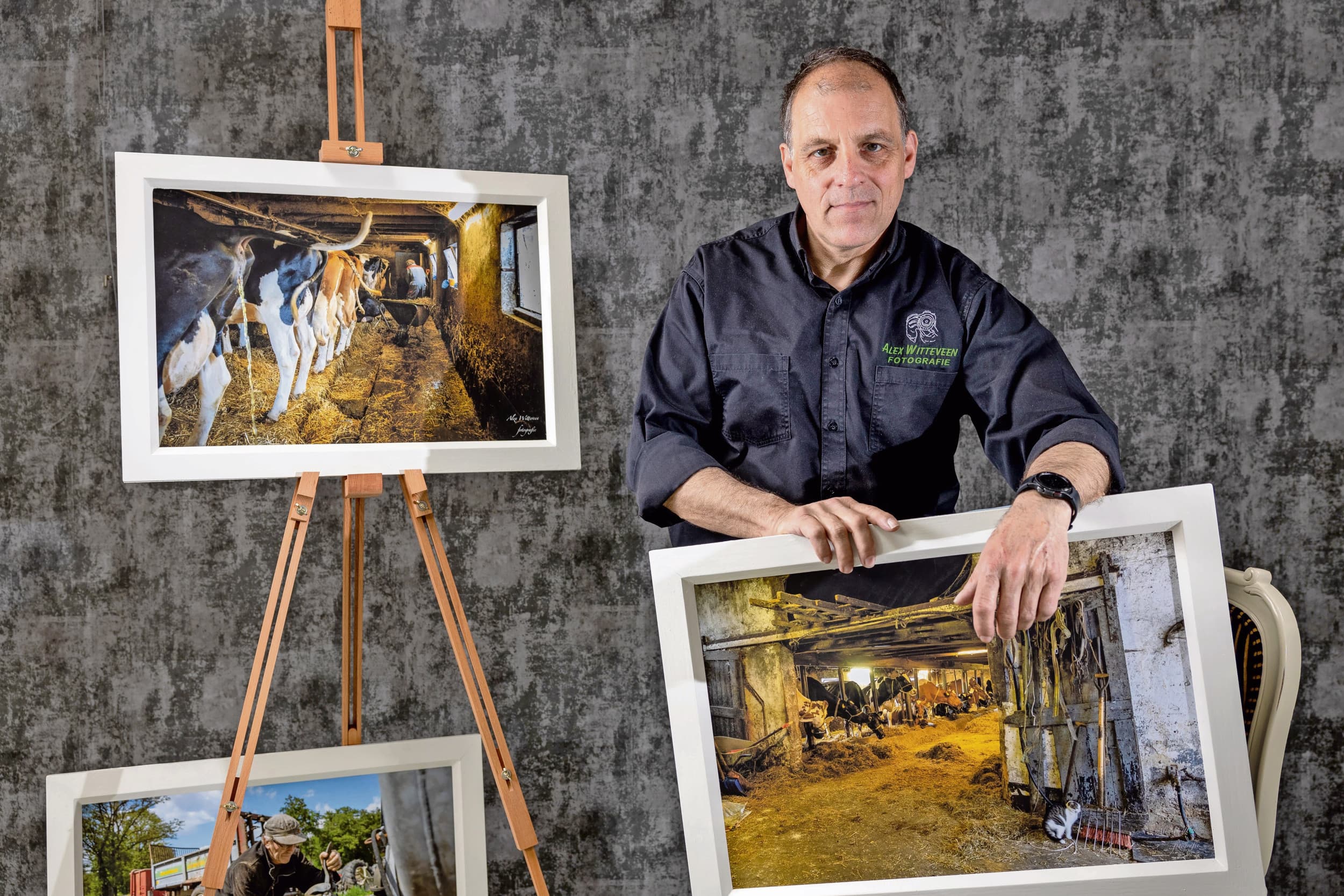 fotograaf volgt ouderwetse boerengezinnen