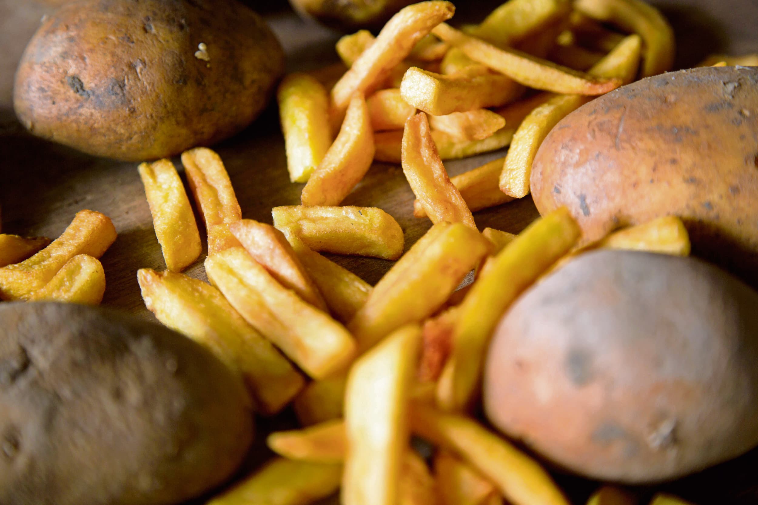 fritesaardappelen verwerken tot aardappelproducten