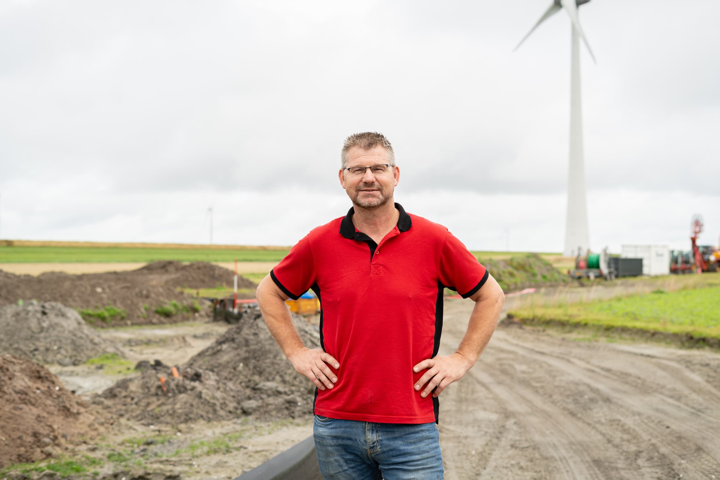 Jan Willem van der Wal (56) heeft in Creil (Fl.) een veebedrijf met 90 melkkoeien, 50 stuks jongvee en 65 hectare land in gebruik.
