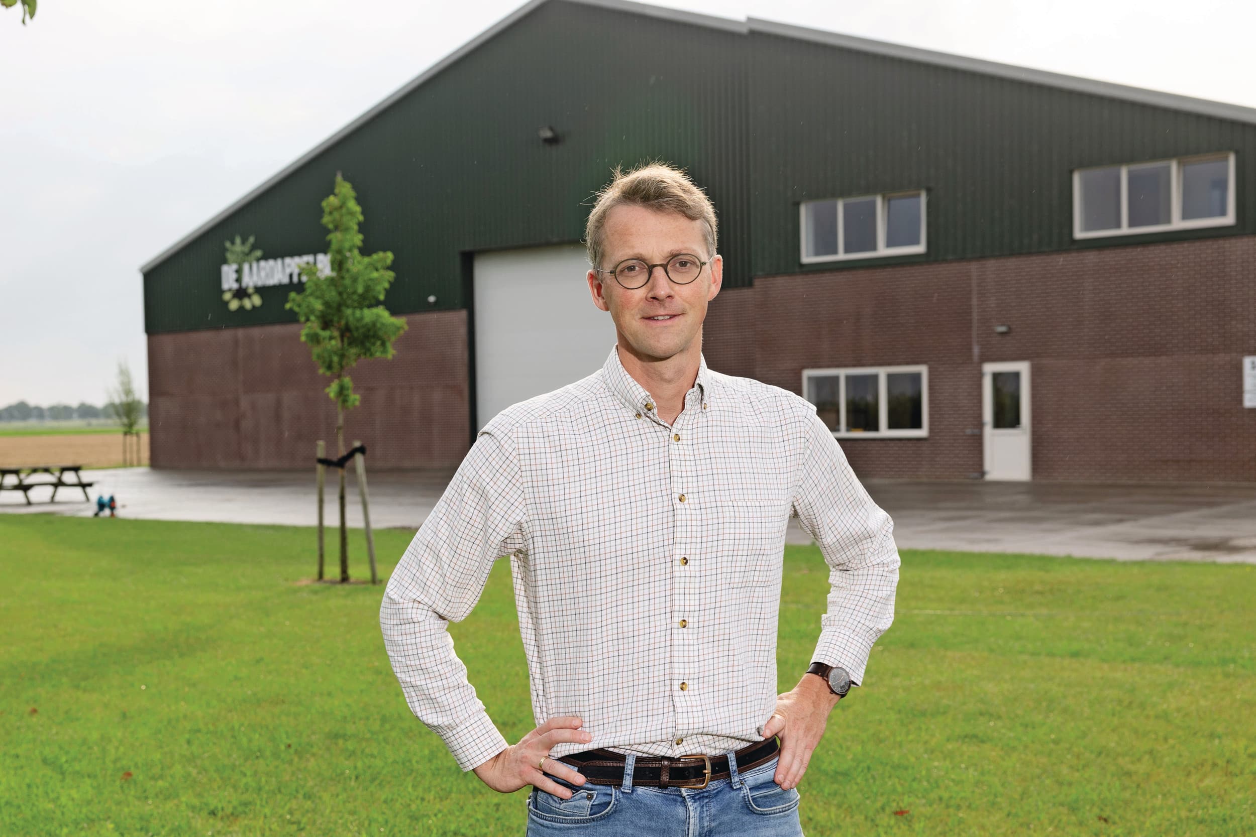 Arwin Bos: “Wat we doen, doen we voor onze kinderen en kleinkinderen. Wij moeten proberen de zaak beter door te geven aan onze kinderen.” – Foto’s: Herbert Wiggerman