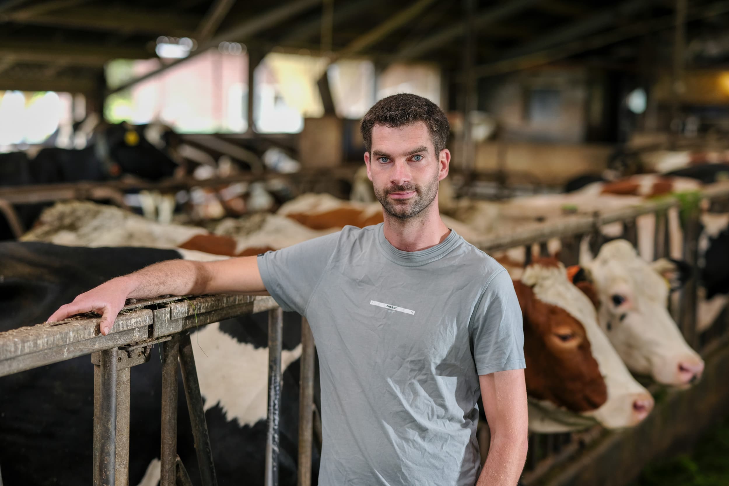 Bedrijfsopvolger Mark Groenveld. – Foto’s: Jan Willem van Vliet