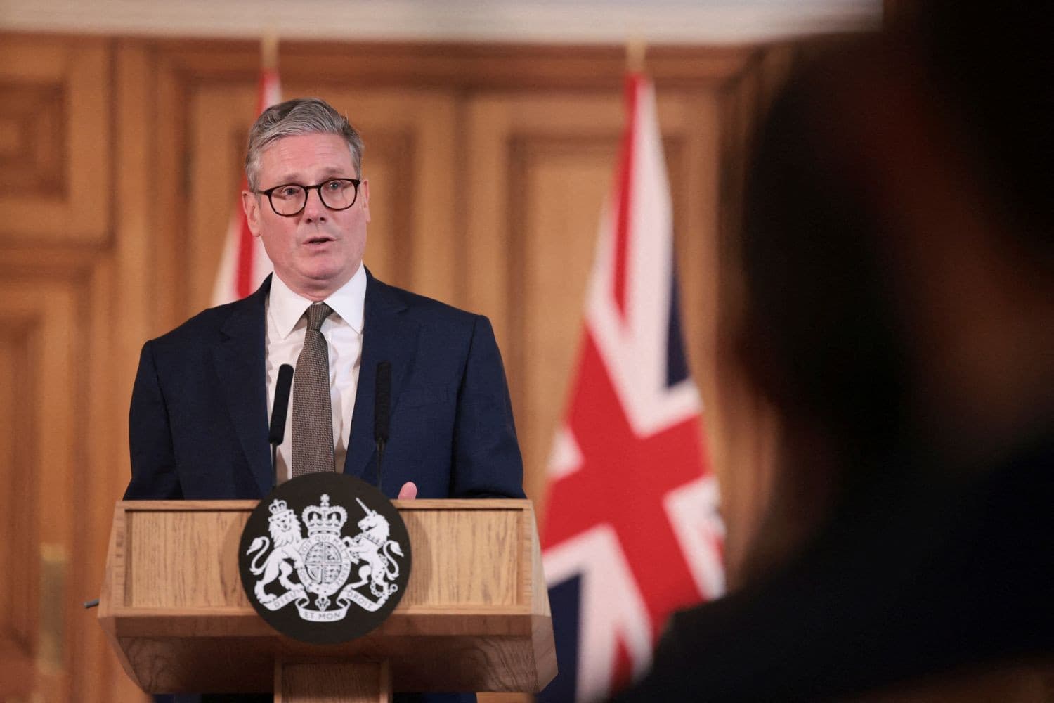 De Britse minister-president Keir Starmer. – Foto: Claudia Greco / POOL / AFP