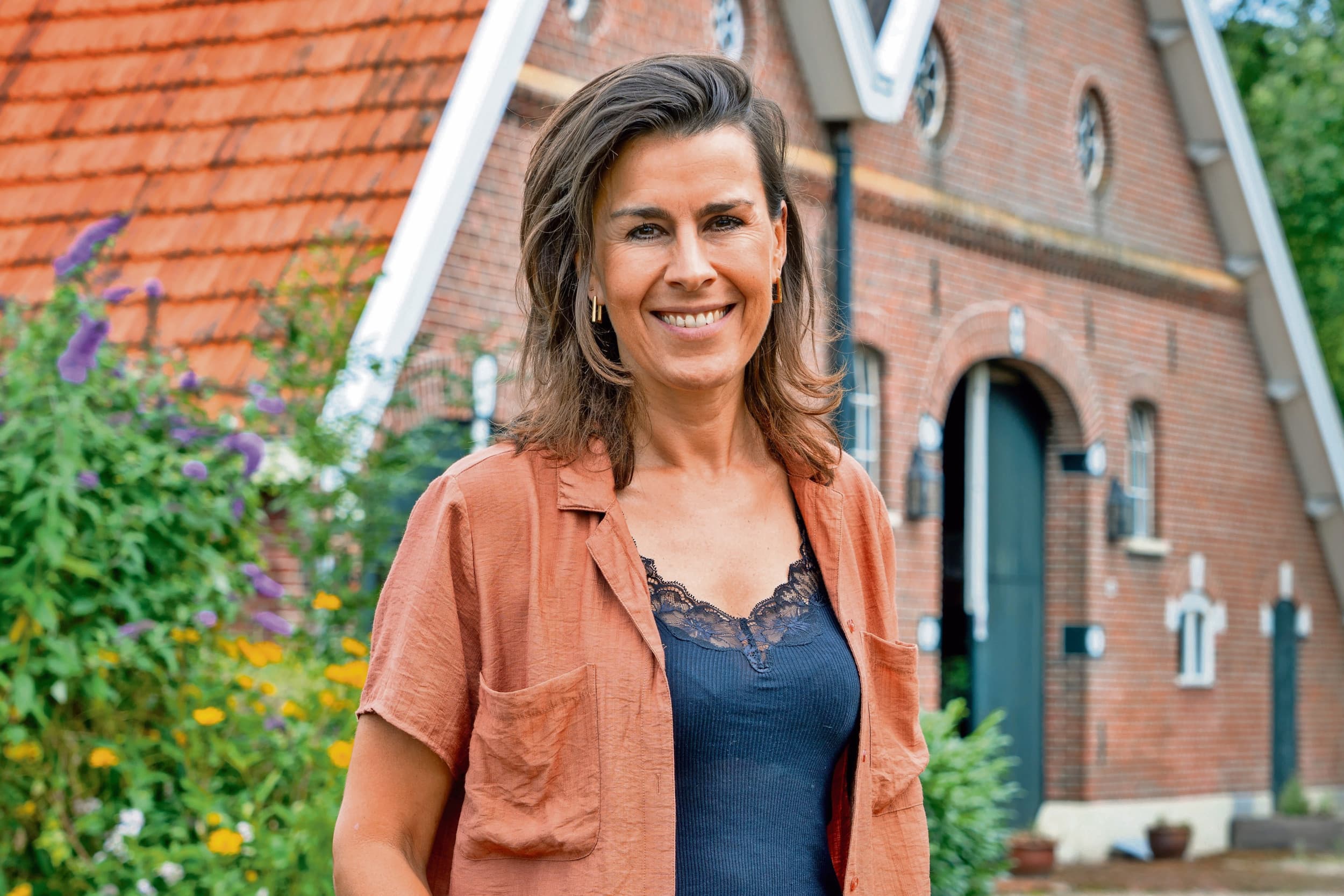 Eline Veninga van Lenteland: “Verbinding met de directe omgeving is voor ons cruciaal.” – Foto: Jan Willem Schouten