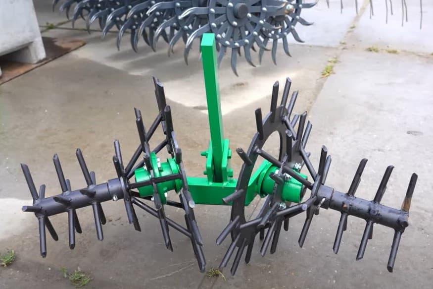 Machinefabrikant Agri Bio-Solutions in Groningen brengt de ABS Greenline Tornado op de markt. Dit roterende wiedelement is aan bestaande schoffelframes te bouwen. – Foto: NPPL