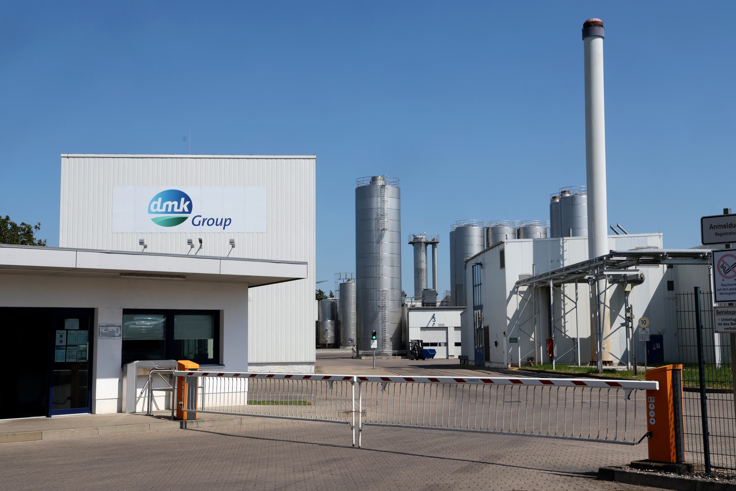 Deutsches Milchkontor (DMK) sluit de kaasfabriek in Dargun. – Foto: ANP