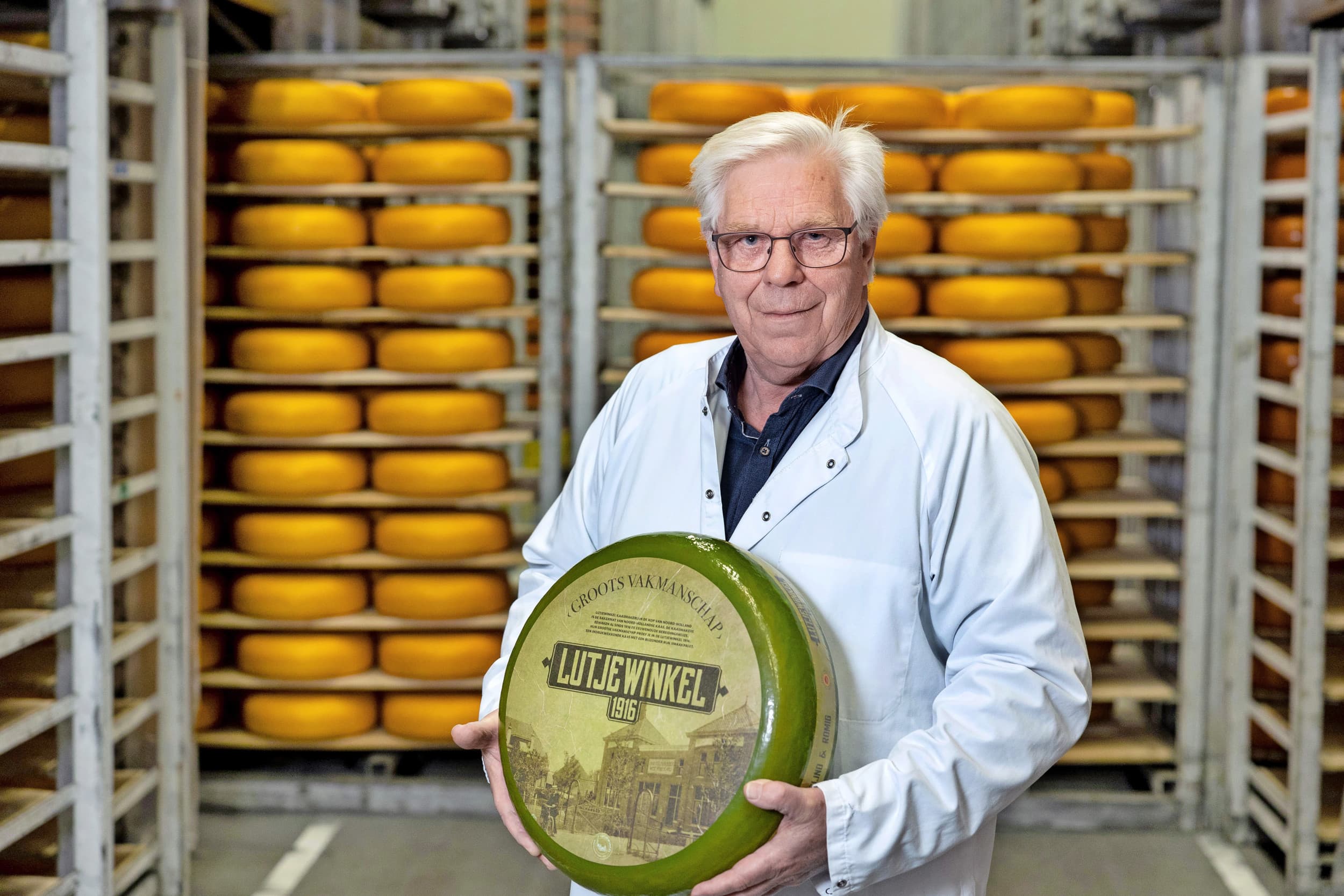 Gert Roseboom: "Ik draag een steentje bij, maar ook al die anderen in ons bedrijf hebben deze prijs verdiend." – Foto: Herbert Wiggerman
