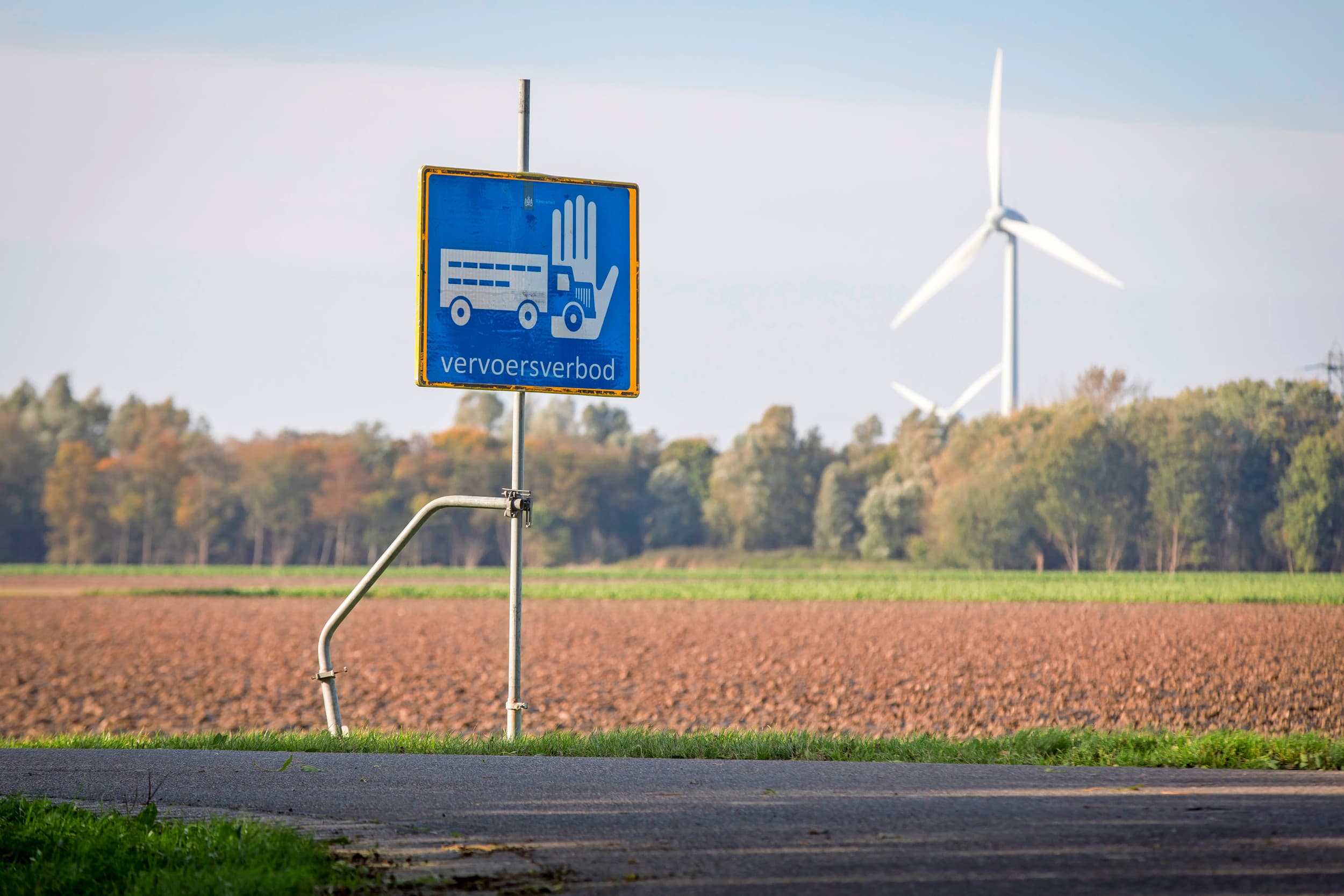 In de grensregio bij Losser (Ov.) is een vervoersverbod van kracht.