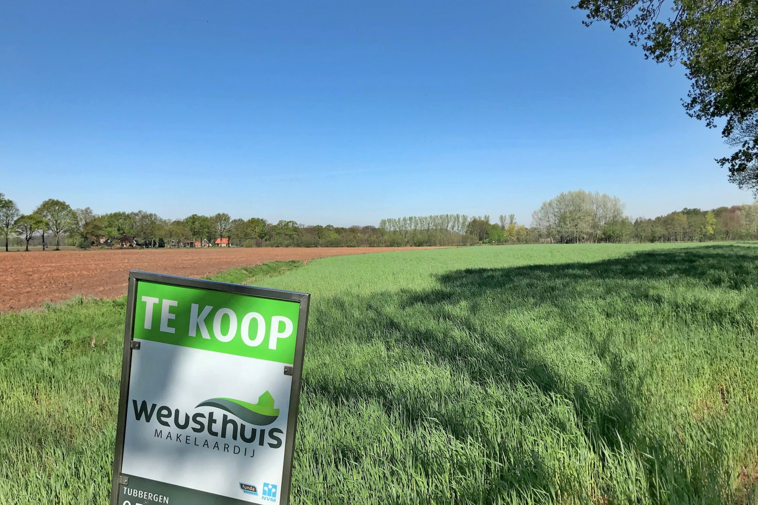 landbouwgrond te koop