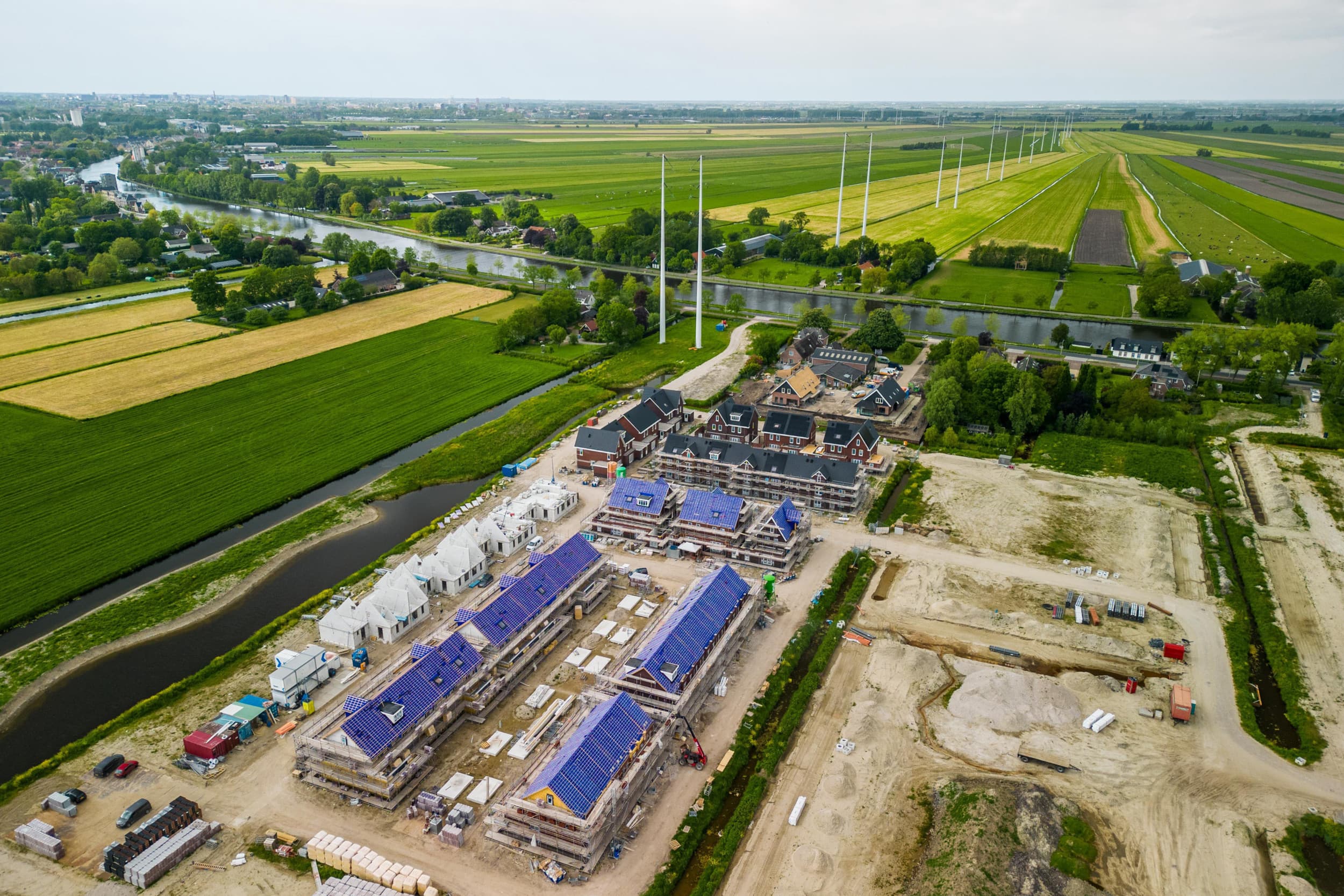 De stikstofproblematiek blijkt woningbouwprojecten niet te belemmeren, maar het leidt wel tot vertraging en extra kosten. – Foto: ANP