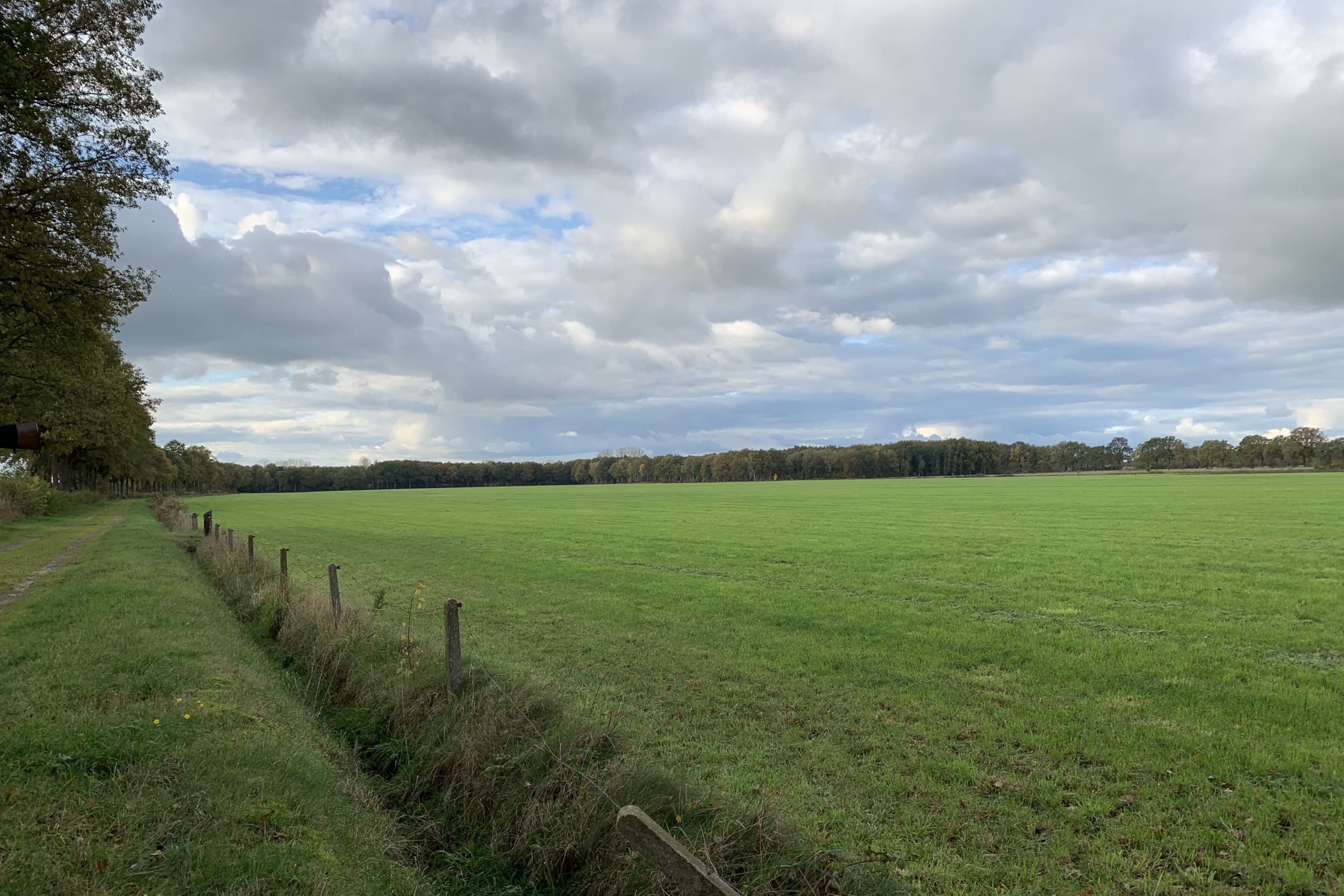minder landbouwgrond in erfpacht