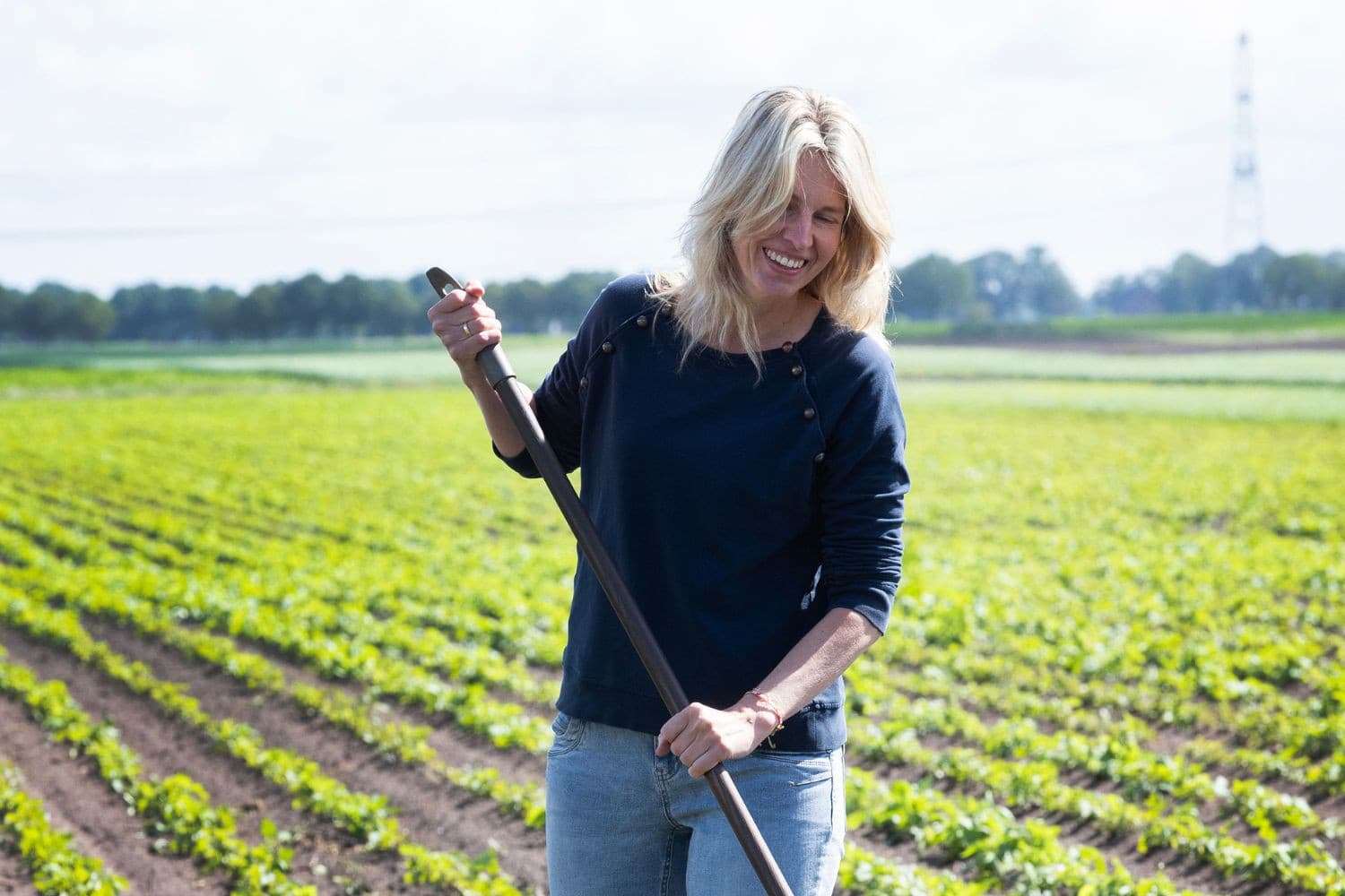 Christien had een romantisch beeld bij het buiten zijn samen met haar man. De werkelijkheid bleek een stuk weerbarstiger. – Foto’s: Hans Banus