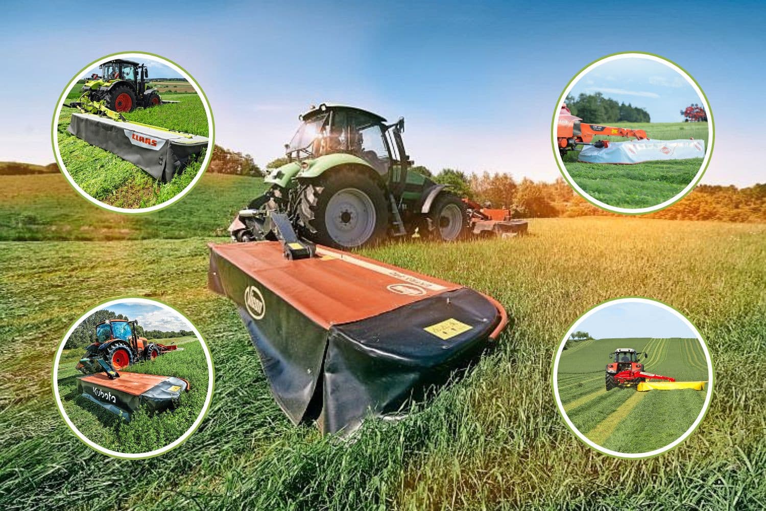 Foto’s: Kubota, Pöttinger, Kuhn en Claas