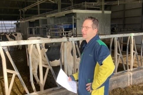 Edwin Berg, robotspecialist en adviseur van Agrifirm.