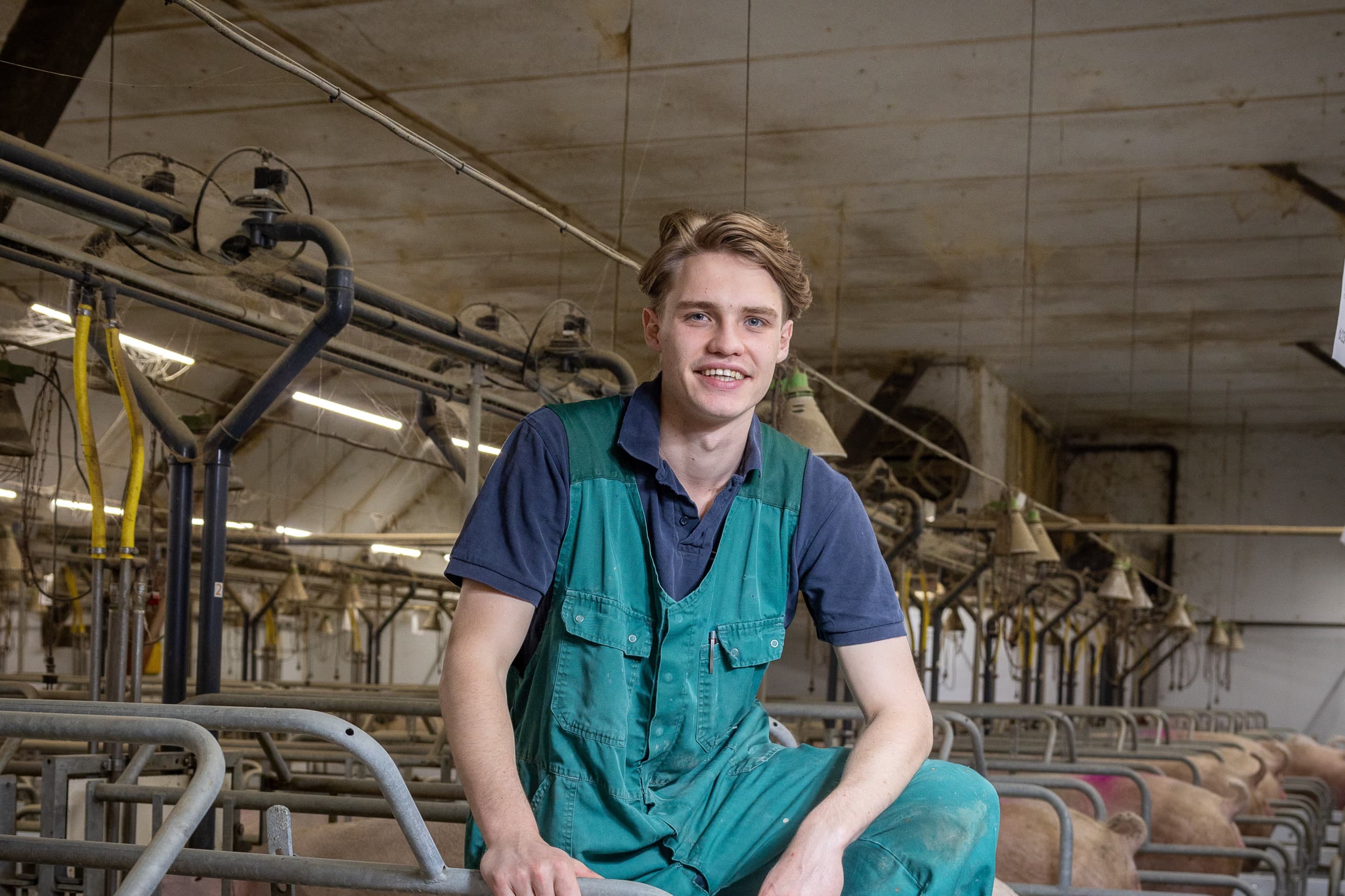 Bedrijfsopvolger Sjoerd Derksen. – Foto’s: Peter Roek