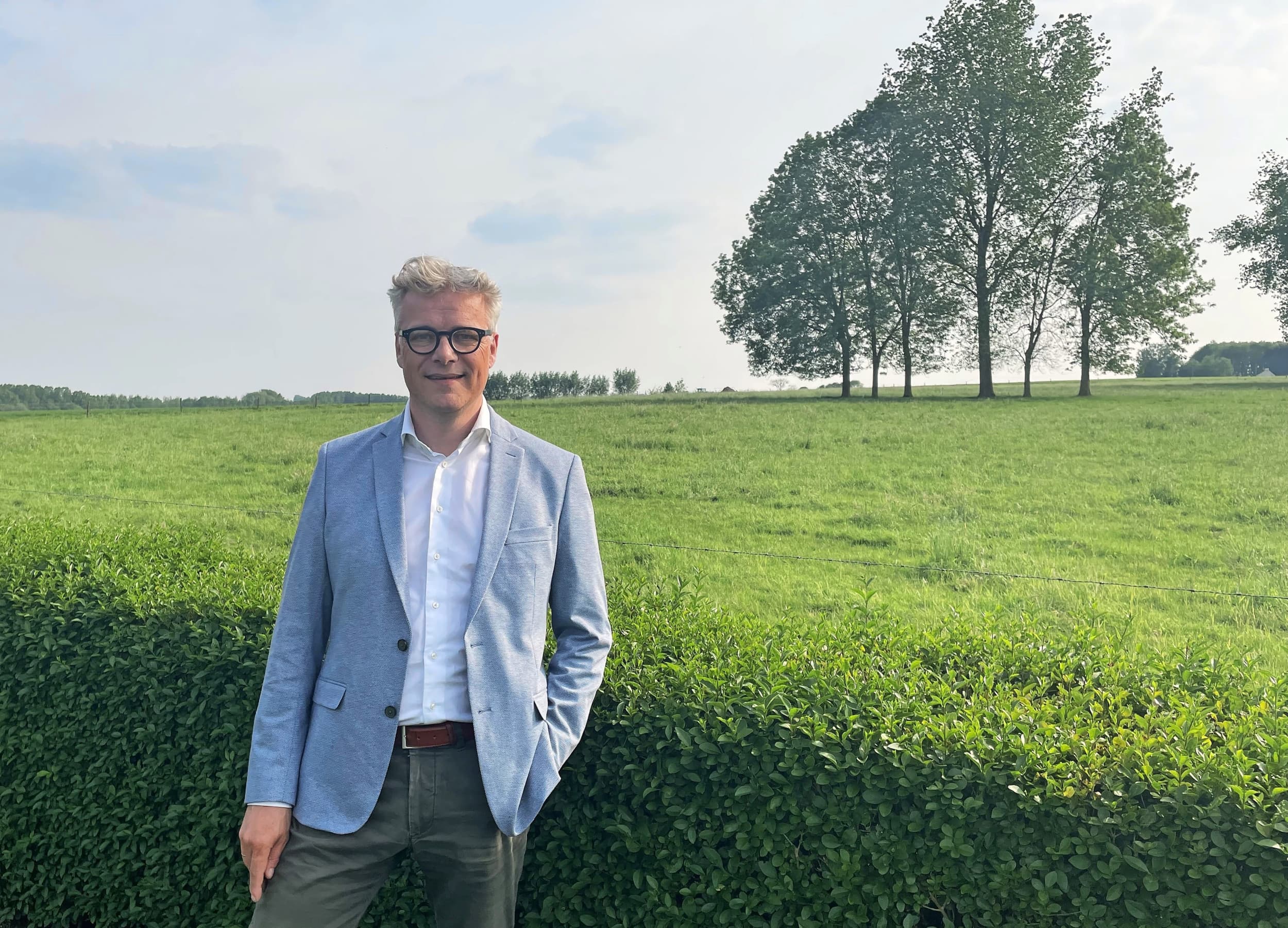 Peter Grugeon, de nieuwe CEO van Milcobel. – Foto: Milcobel