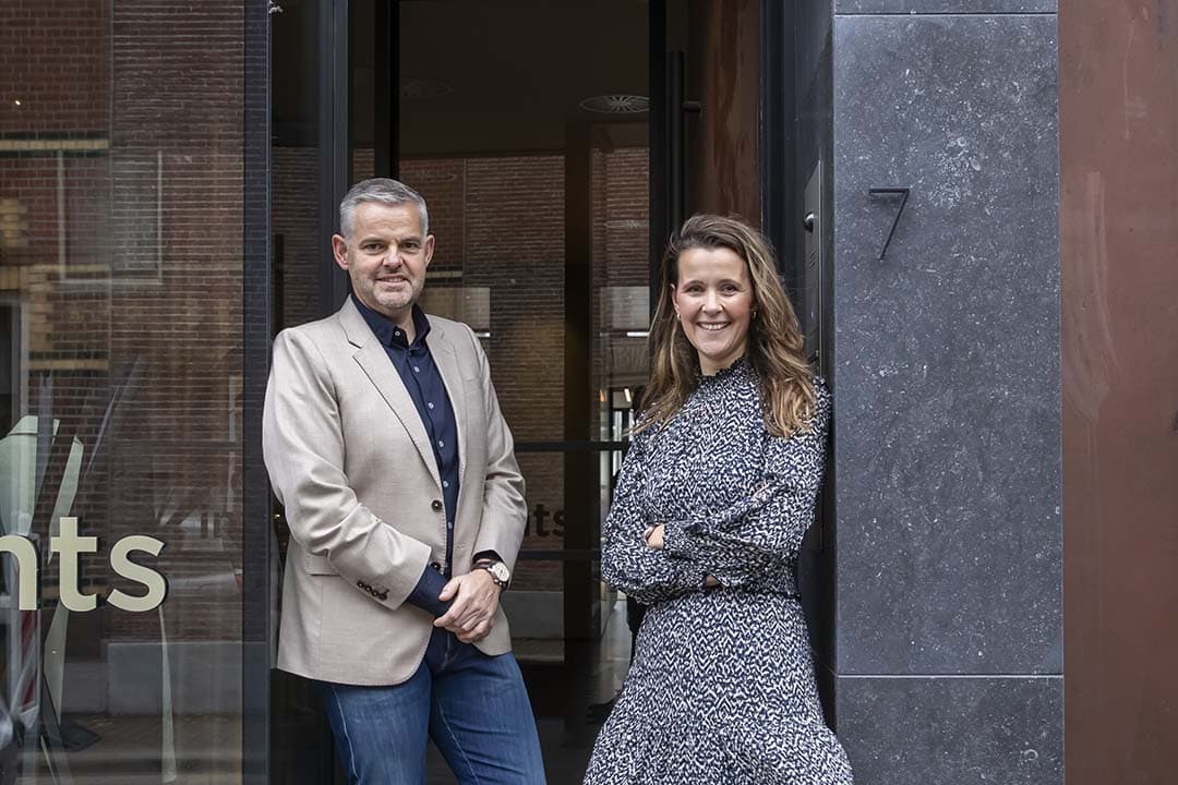 Johannes Mattiesing en Marlies Donker van FlexxInvestments. – Foto: FlexxInvestments