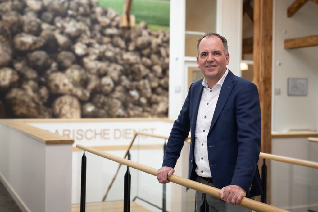 Arno Huijsmans (55) is directeur Agrarische Zaken bij Cosun Beet Company. – Foto: Peter Roek